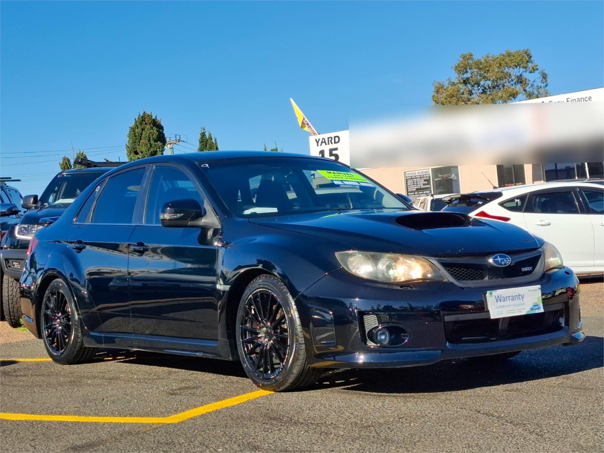 2012 SUBARU WRX MY12 (AWD) 5 SP MANUAL 4D SEDAN