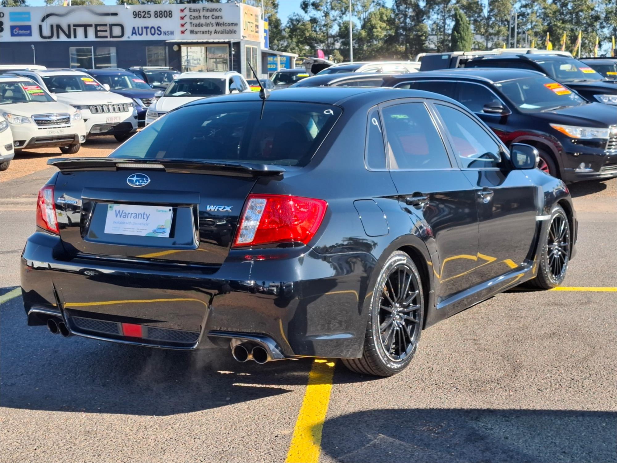 2012 SUBARU WRX MY12 (AWD) 5 SP MANUAL 4D SEDAN