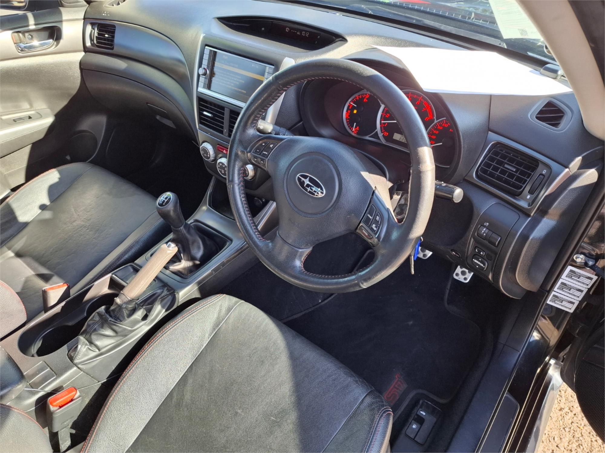 2012 SUBARU WRX MY12 (AWD) 5 SP MANUAL 4D SEDAN