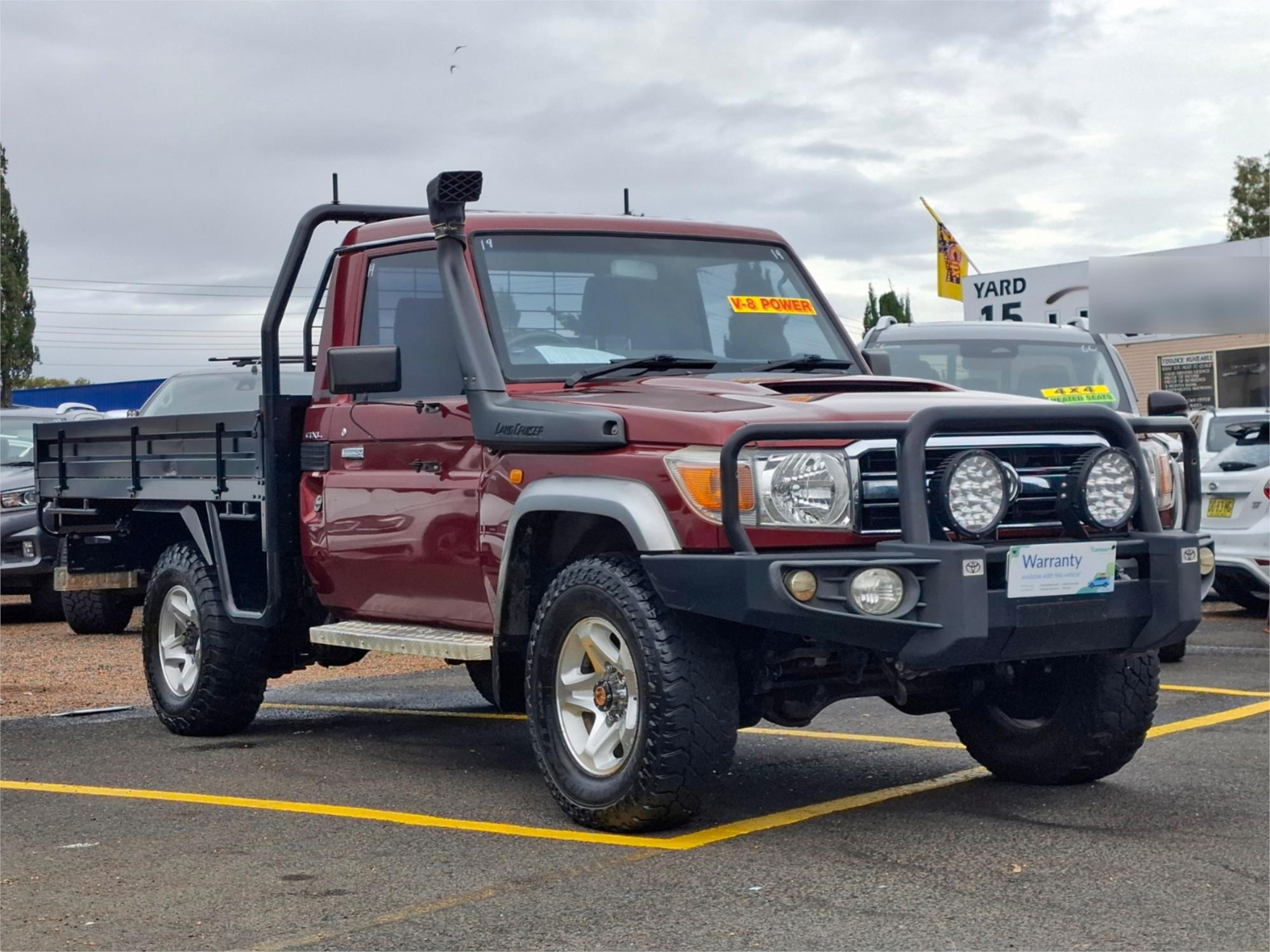 2009 TOYOTA LANDCRUISER VDJ79R 09 UPGRADE GXL (4x4) 5 SP MANUAL C/CHAS
