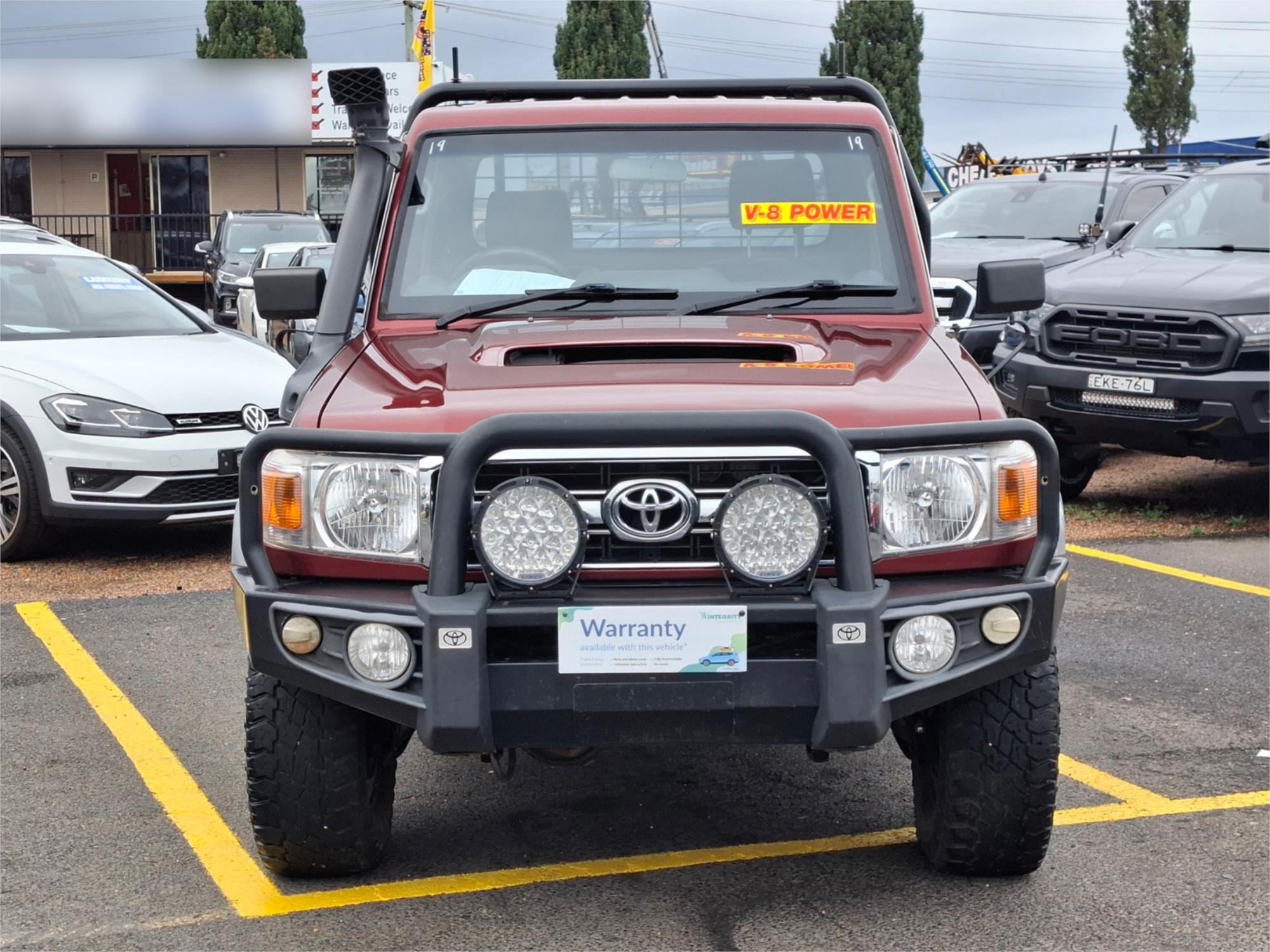 2009 TOYOTA LANDCRUISER VDJ79R 09 UPGRADE GXL (4x4) 5 SP MANUAL C/CHAS