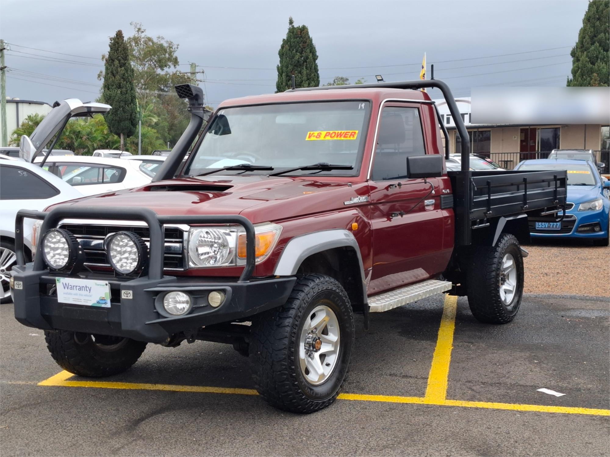 2009 TOYOTA LANDCRUISER VDJ79R 09 UPGRADE GXL (4x4) 5 SP MANUAL C/CHAS