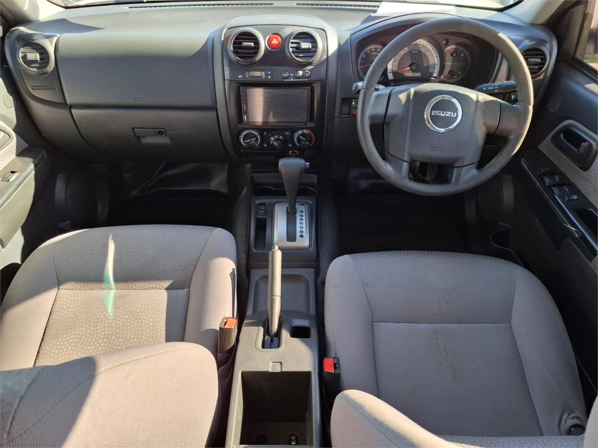2012 ISUZU D-MAX TF MY10 SX (4x4) 4 SP AUTOMATIC DUAL CAB UTILITY