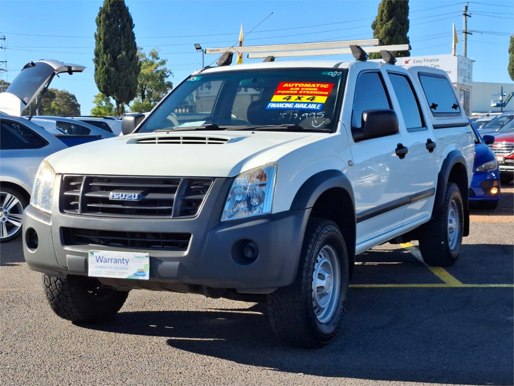2012 ISUZU D-MAX TF MY10 SX (4x4) 4 SP AUTOMATIC DUAL CAB UTILITY