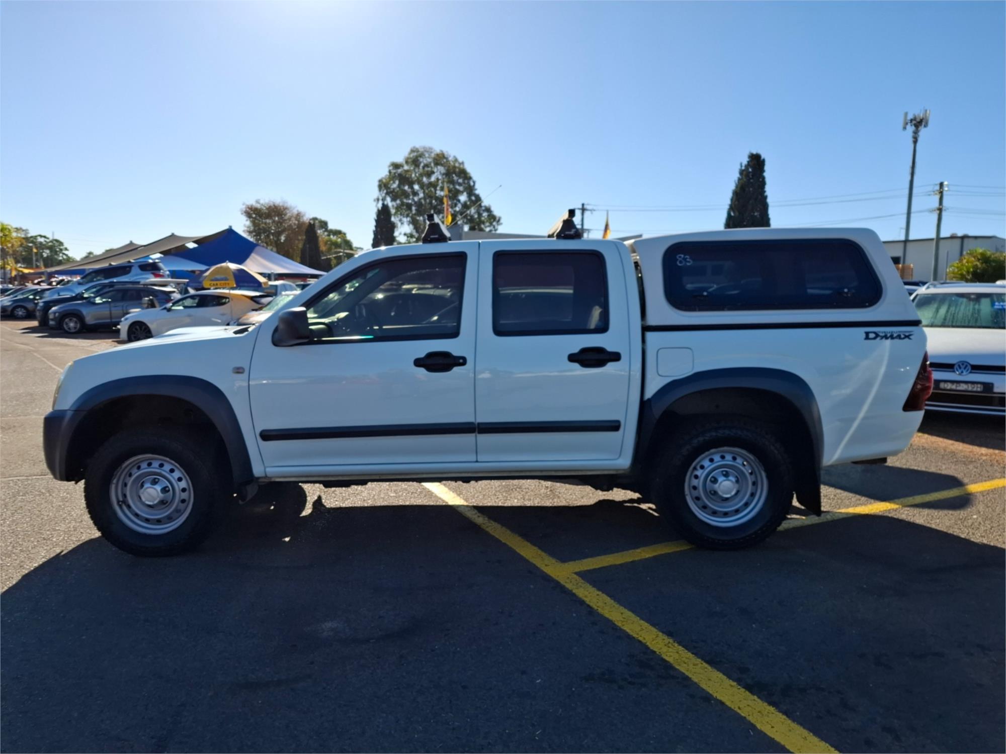 2012 ISUZU D-MAX TF MY10 SX (4x4) 4 SP AUTOMATIC DUAL CAB UTILITY