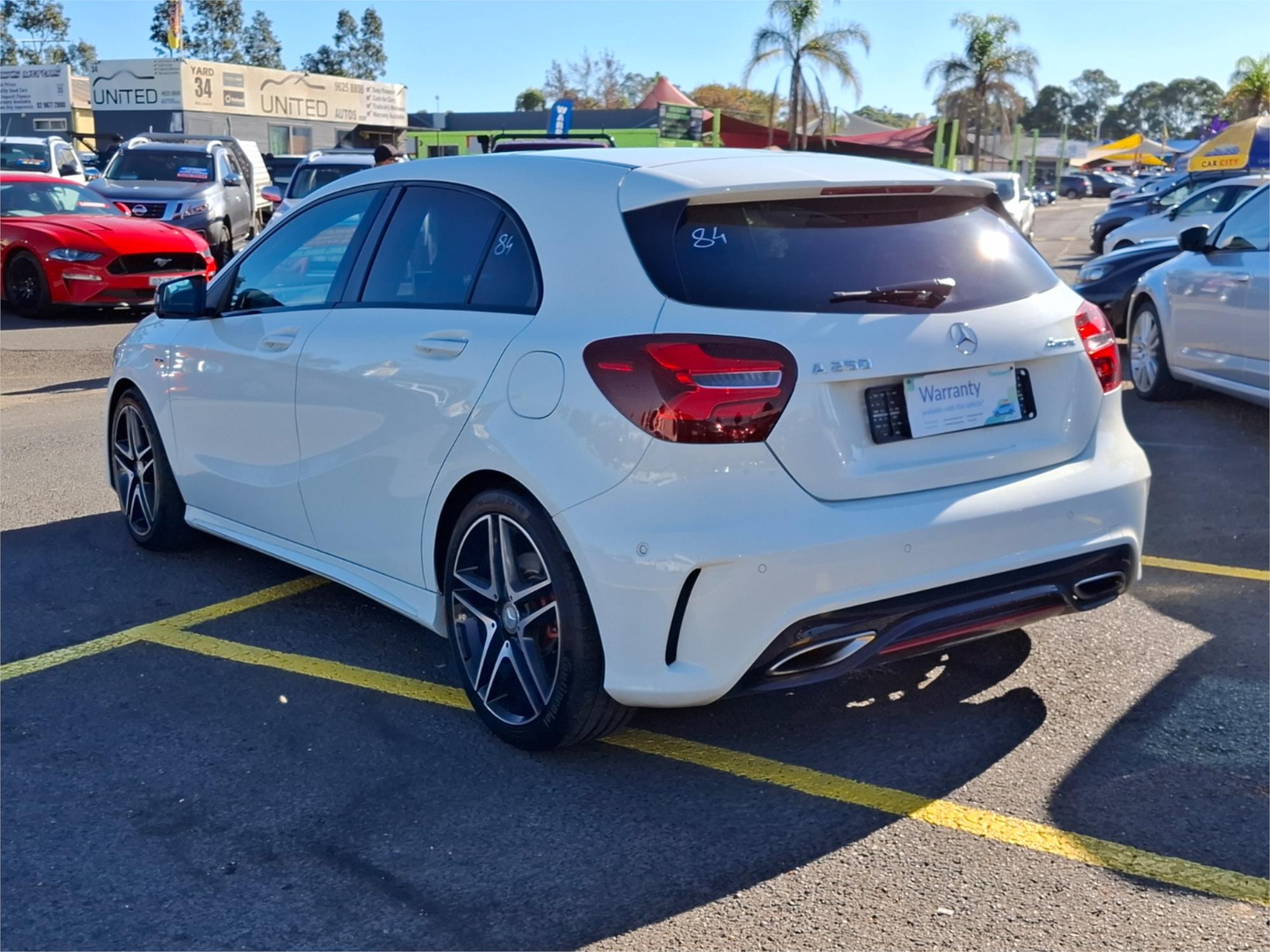 2016 MERCEDES-BENZ A250 176 MY15 SPORT 7 SP AUTOMATIC 5D HATCHBACK