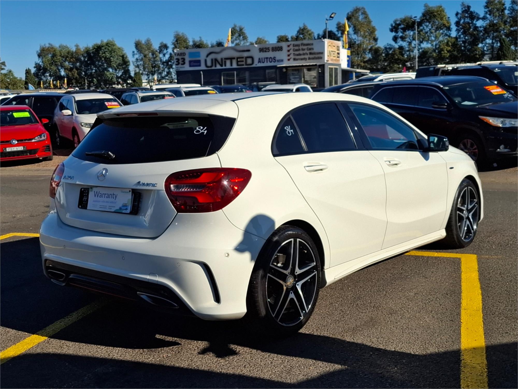 2016 MERCEDES-BENZ A250 176 MY15 SPORT 7 SP AUTOMATIC 5D HATCHBACK