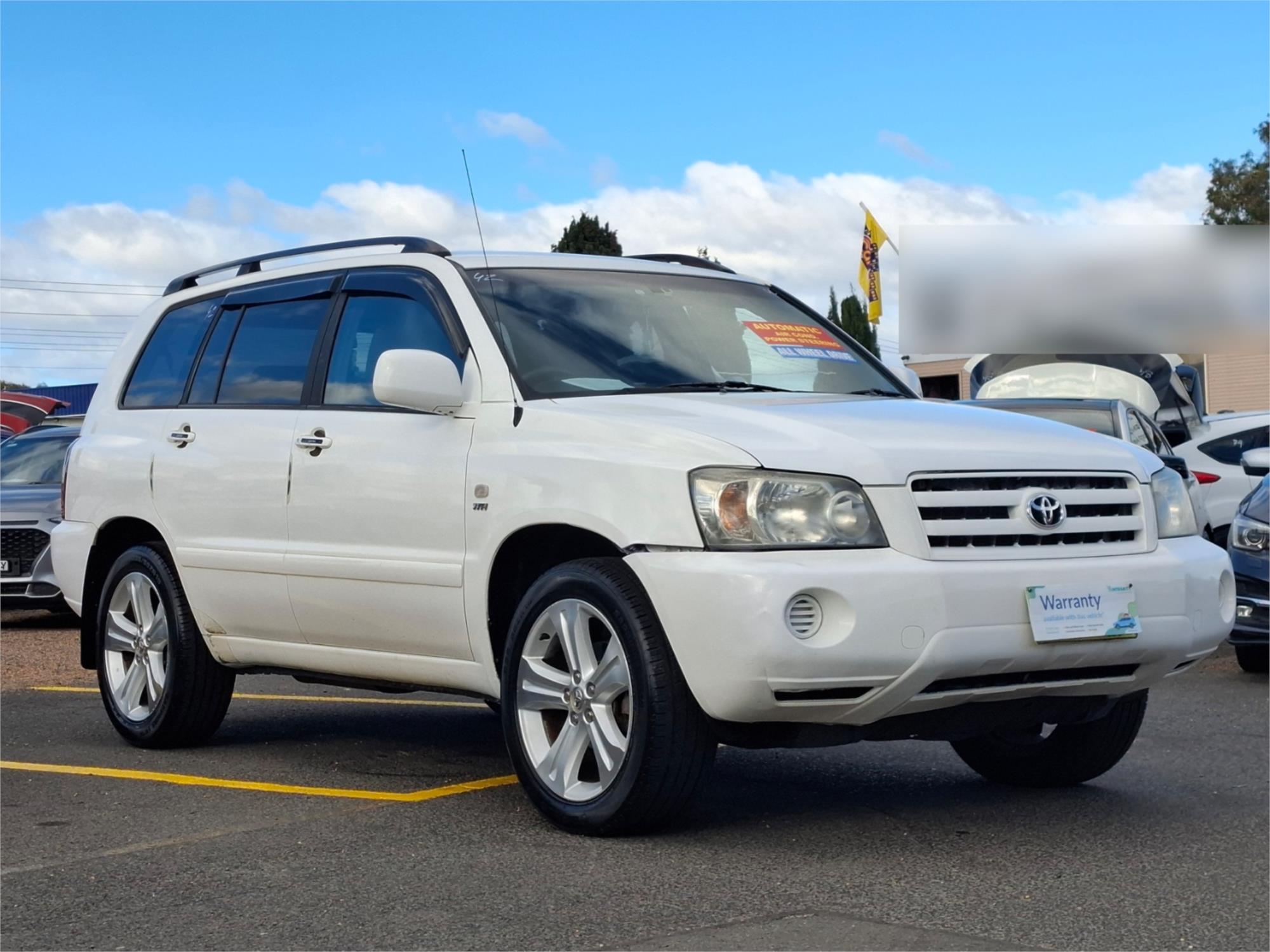 2006 TOYOTA KLUGER MCU28R UPGRADE CV (4x4) 5 SP AUTOMATIC 4D WAGON