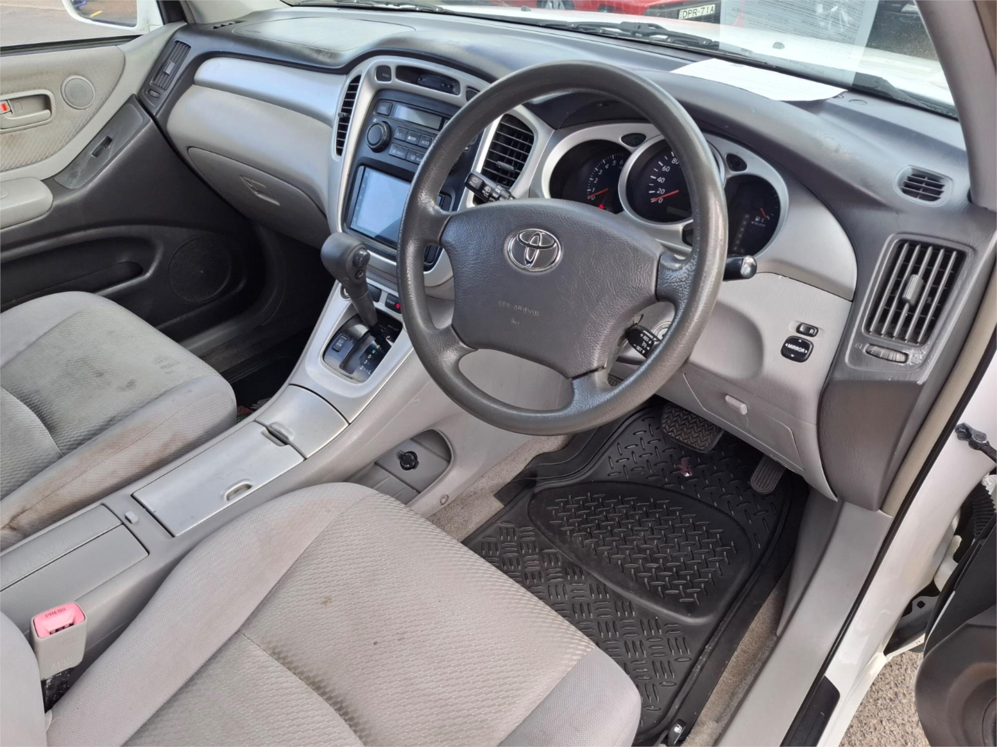 2006 TOYOTA KLUGER MCU28R UPGRADE CV (4x4) 5 SP AUTOMATIC 4D WAGON