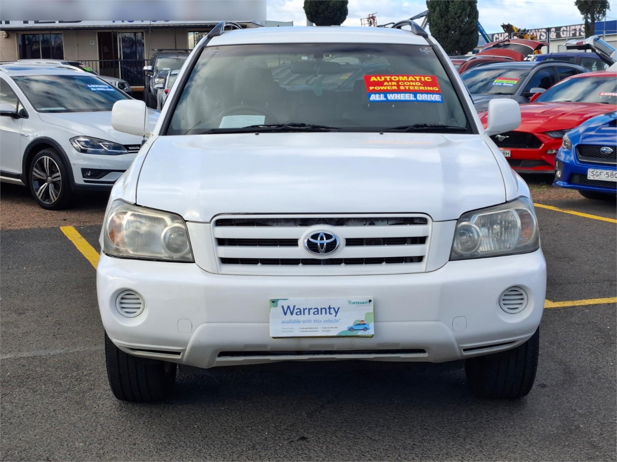 2006 TOYOTA KLUGER MCU28R UPGRADE CV (4x4) 5 SP AUTOMATIC 4D WAGON