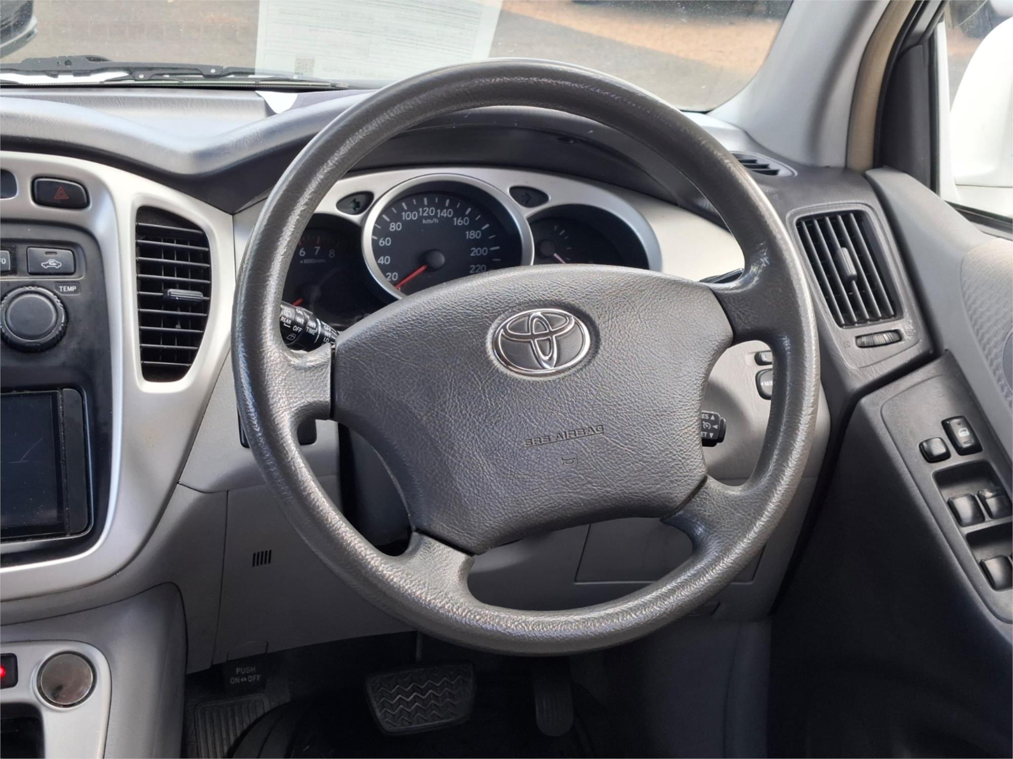 2006 TOYOTA KLUGER MCU28R UPGRADE CV (4x4) 5 SP AUTOMATIC 4D WAGON