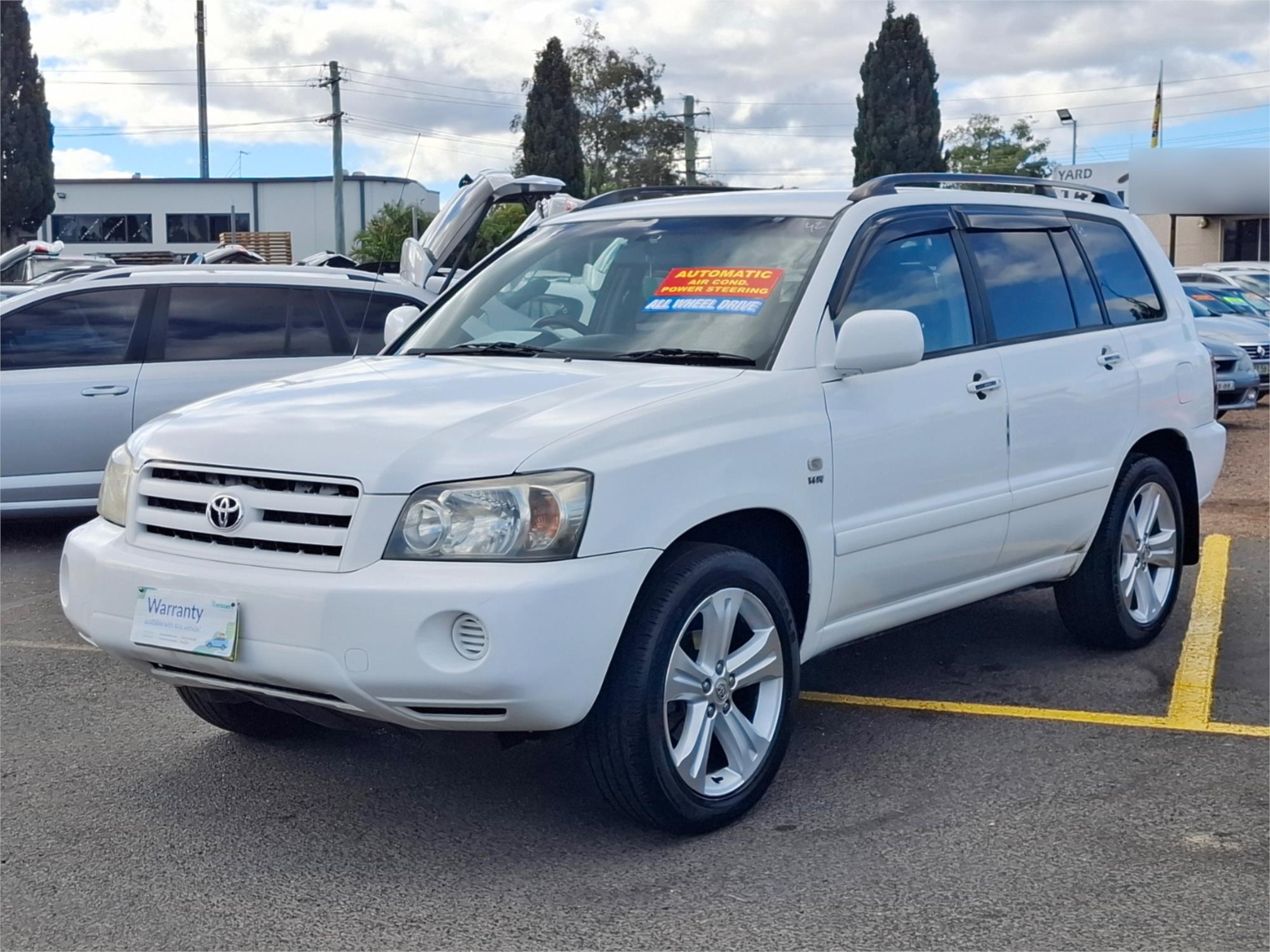 2006 TOYOTA KLUGER MCU28R UPGRADE CV (4x4) 5 SP AUTOMATIC 4D WAGON