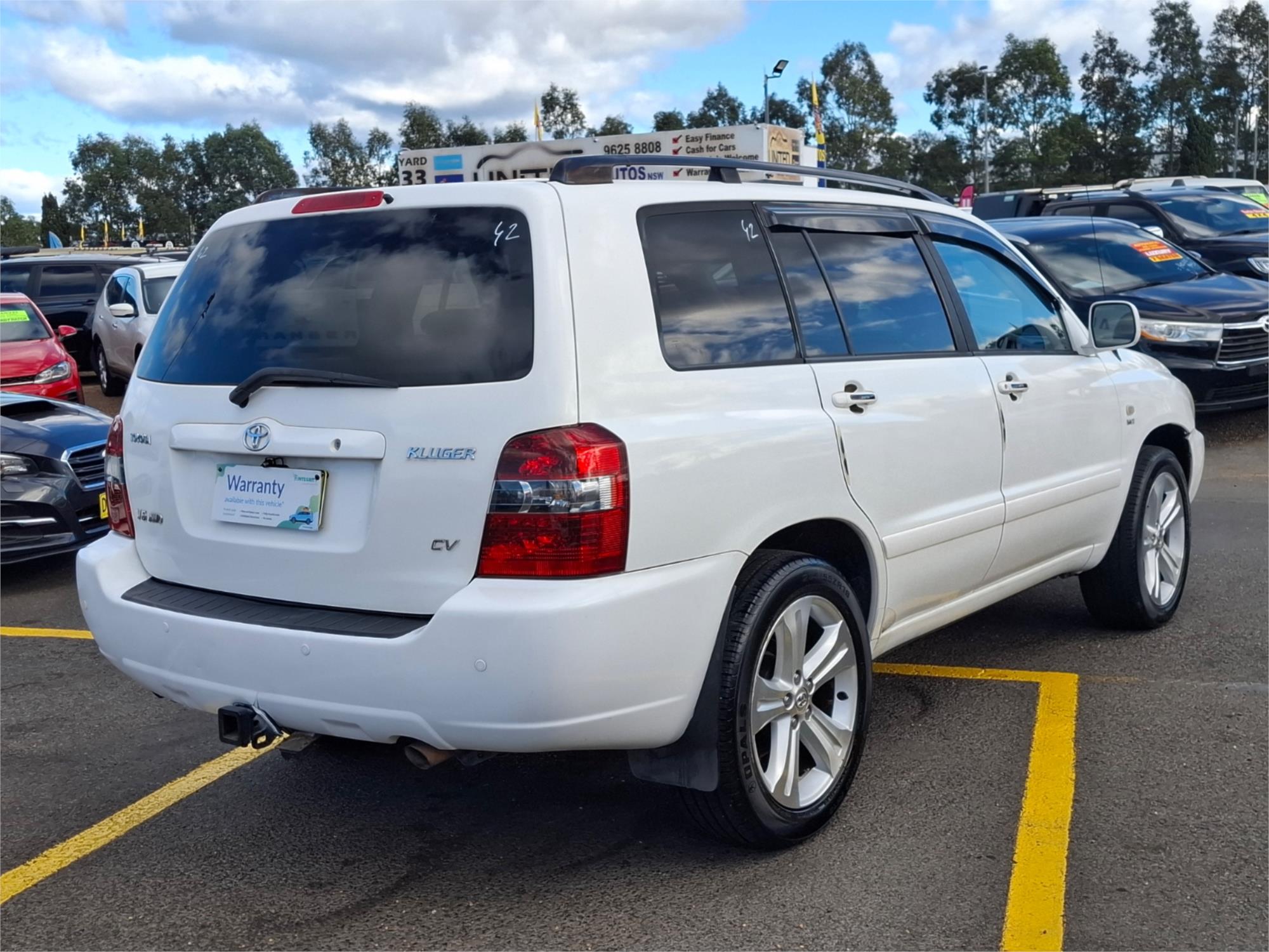 2006 TOYOTA KLUGER MCU28R UPGRADE CV (4x4) 5 SP AUTOMATIC 4D WAGON