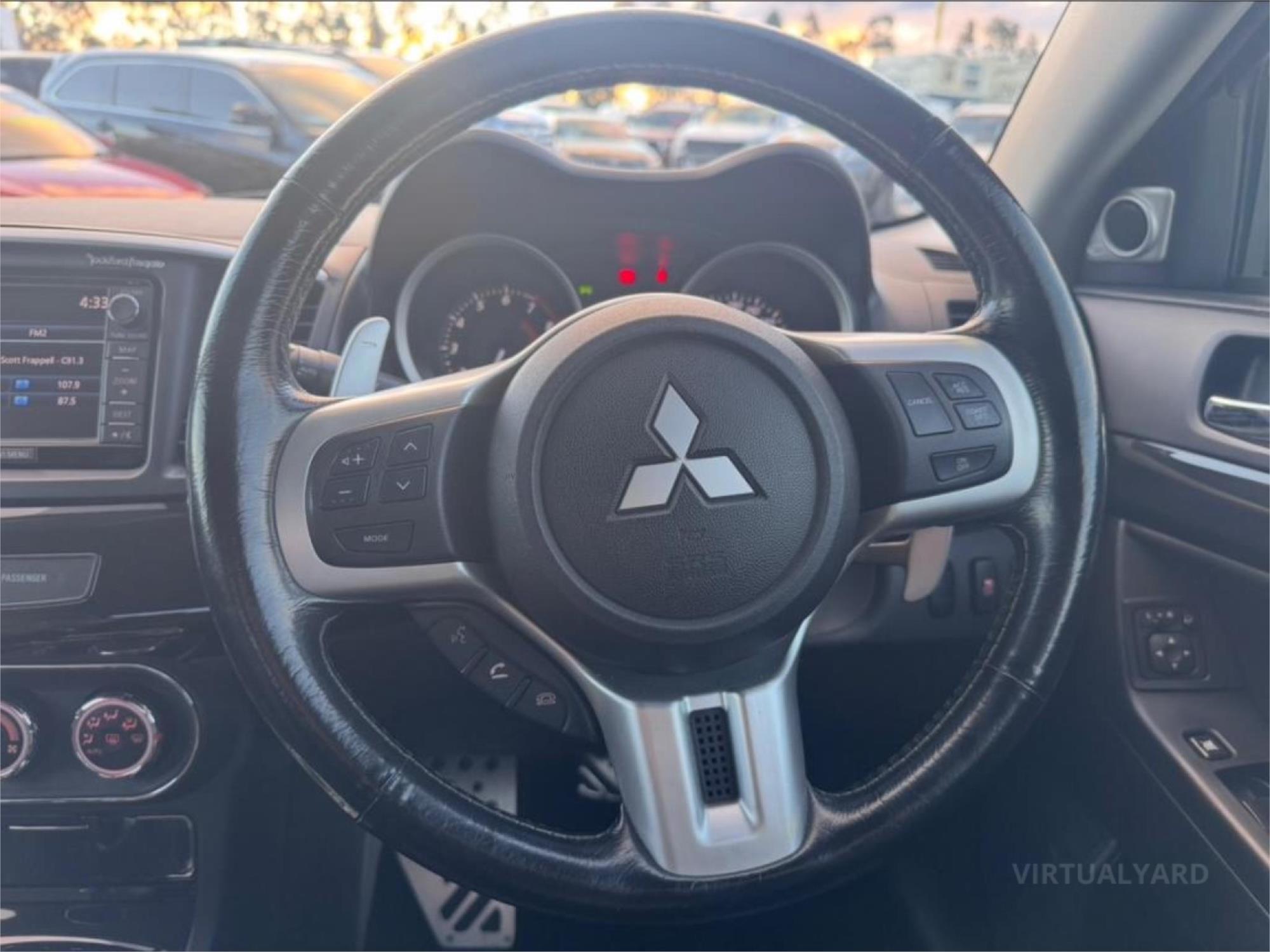 2015 MITSUBISHI LANCER CJ MY15 EVOLUTION MR 6 SP AUTO DIRECT SHIFT 4D SEDAN