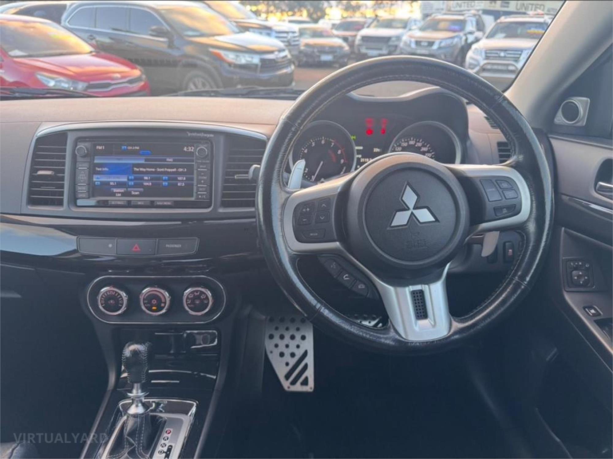 2015 MITSUBISHI LANCER CJ MY15 EVOLUTION MR 6 SP AUTO DIRECT SHIFT 4D SEDAN