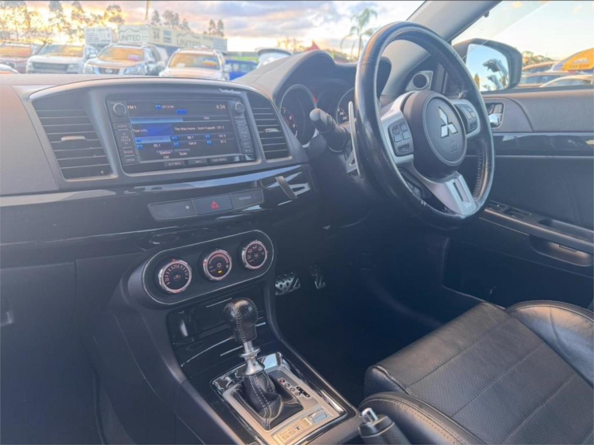 2015 MITSUBISHI LANCER CJ MY15 EVOLUTION MR 6 SP AUTO DIRECT SHIFT 4D SEDAN