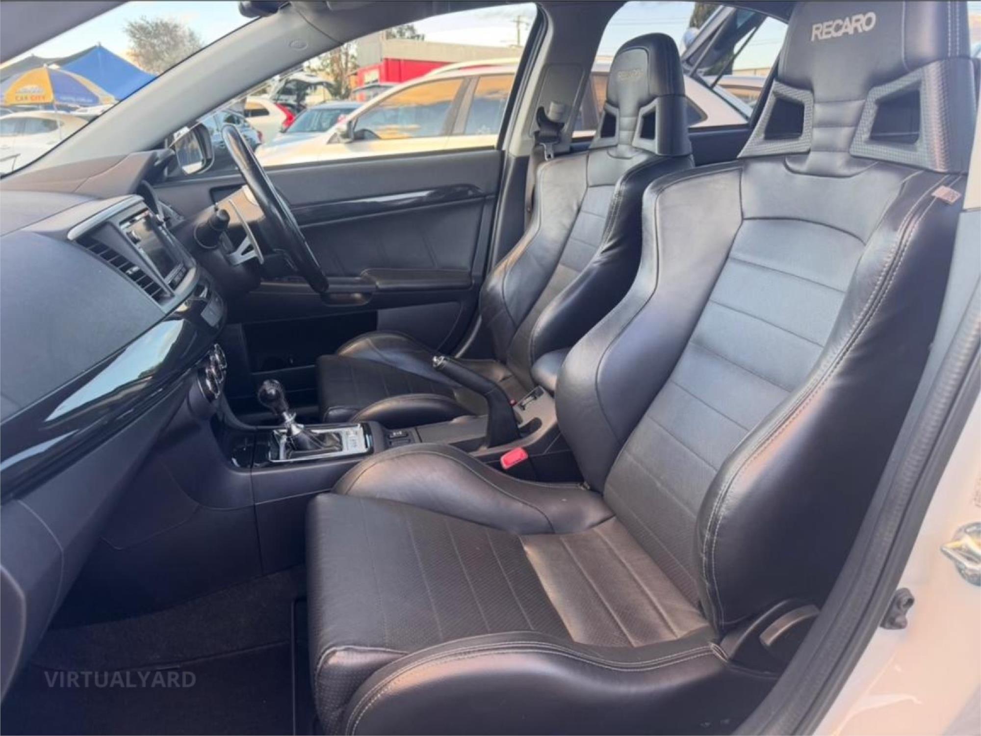 2015 MITSUBISHI LANCER CJ MY15 EVOLUTION MR 6 SP AUTO DIRECT SHIFT 4D SEDAN