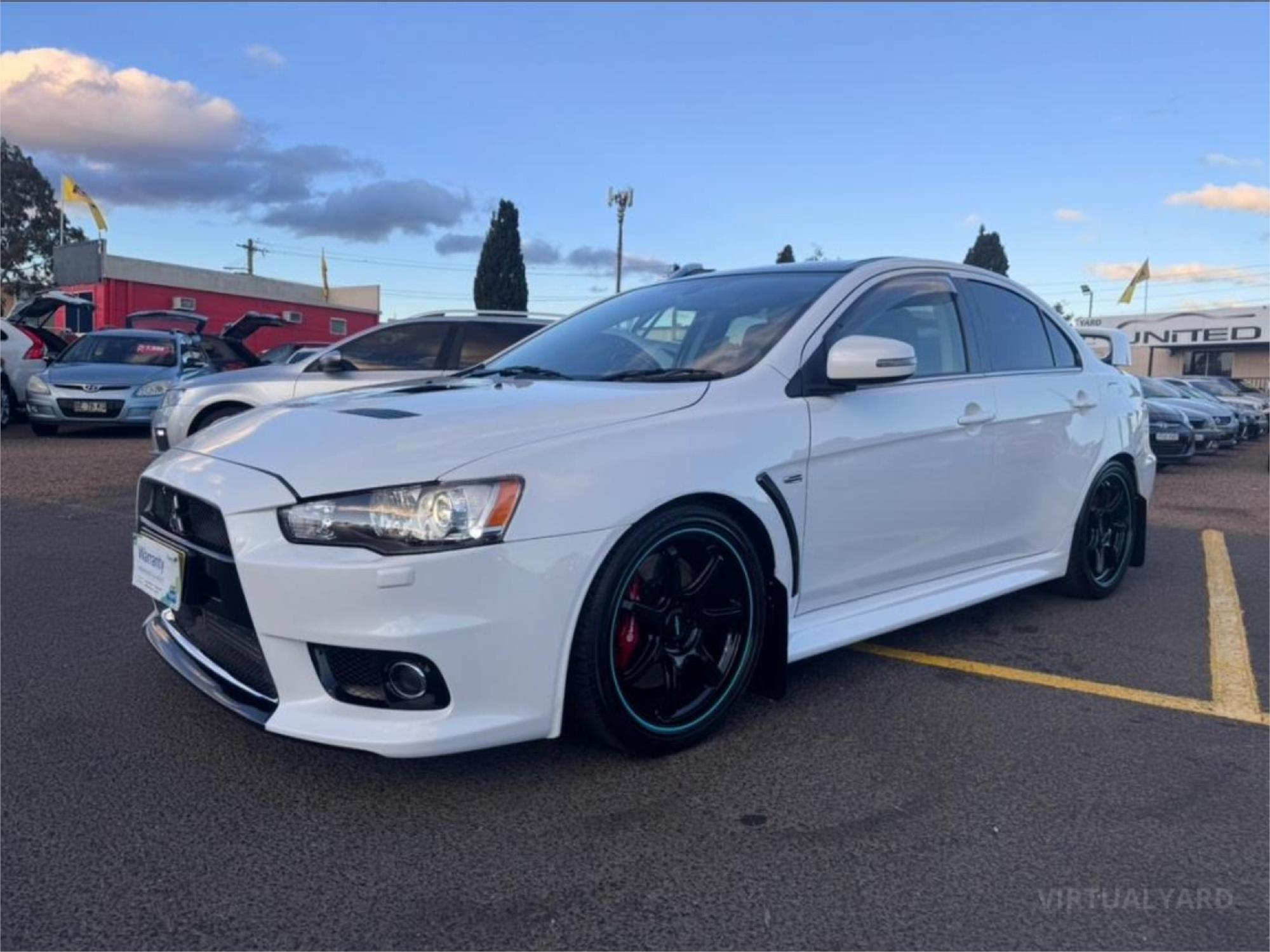 2015 MITSUBISHI LANCER CJ MY15 EVOLUTION MR 6 SP AUTO DIRECT SHIFT 4D SEDAN