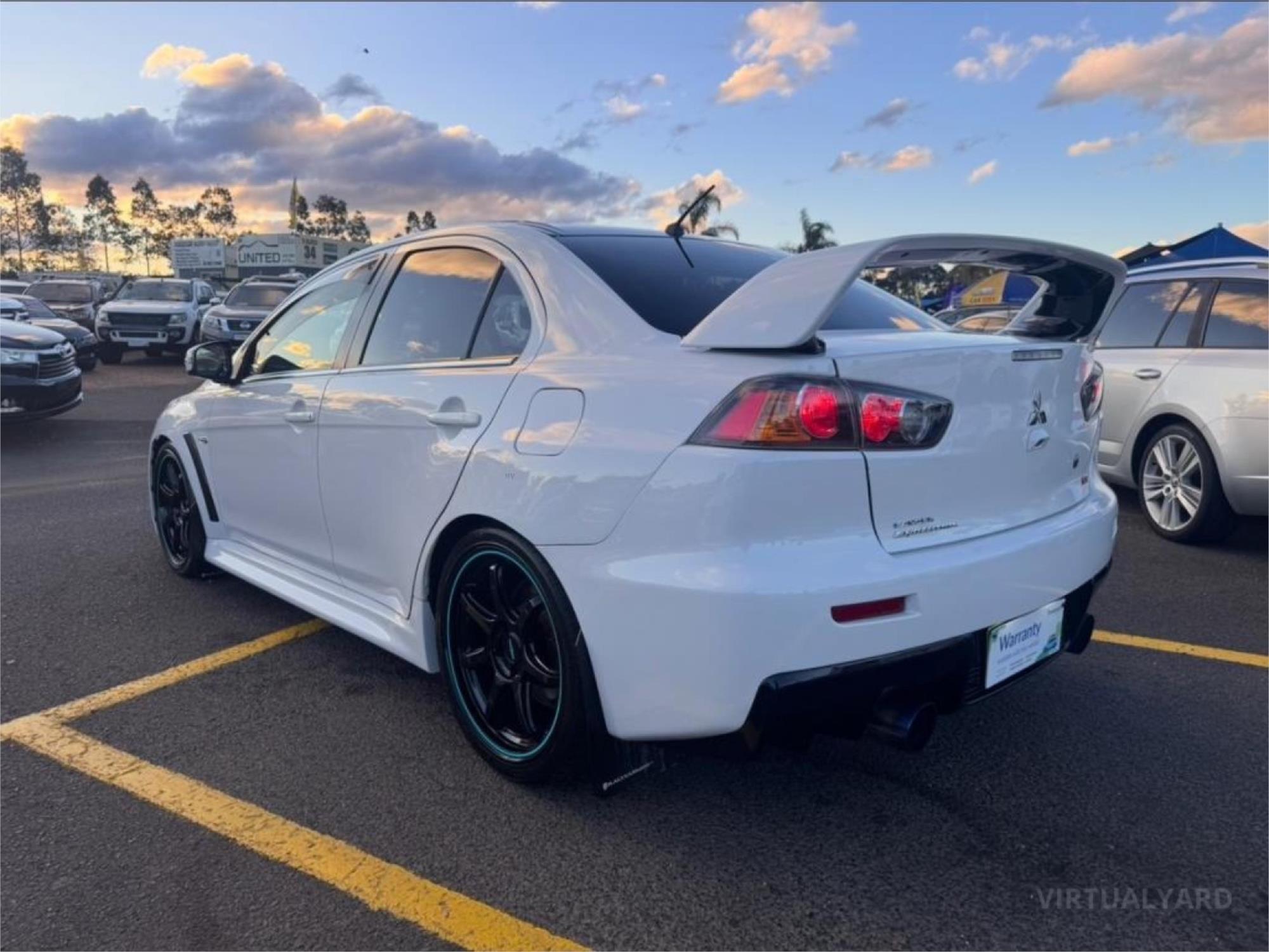 2015 MITSUBISHI LANCER CJ MY15 EVOLUTION MR 6 SP AUTO DIRECT SHIFT 4D SEDAN
