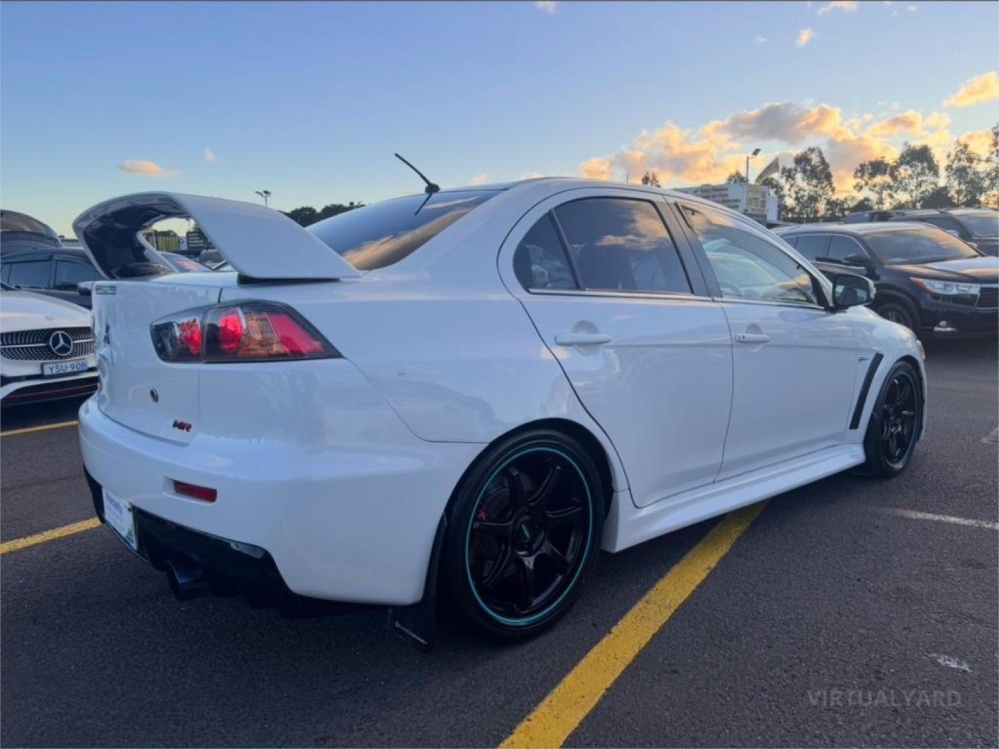 2015 MITSUBISHI LANCER CJ MY15 EVOLUTION MR 6 SP AUTO DIRECT SHIFT 4D SEDAN