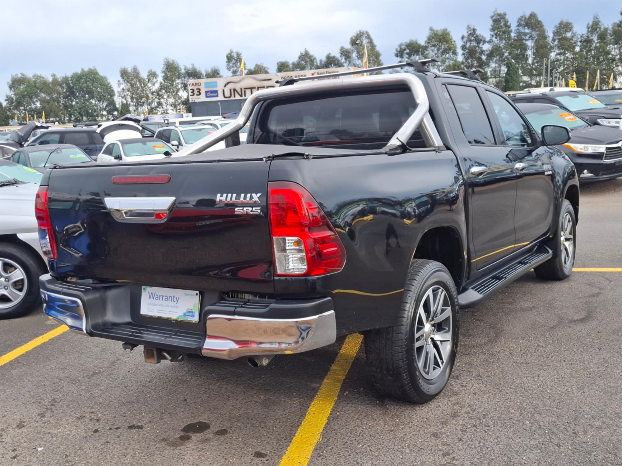 2015 TOYOTA HILUX GUN126R SR5 (4x4) 6 SP AUTOMATIC DUAL CAB UTILITY