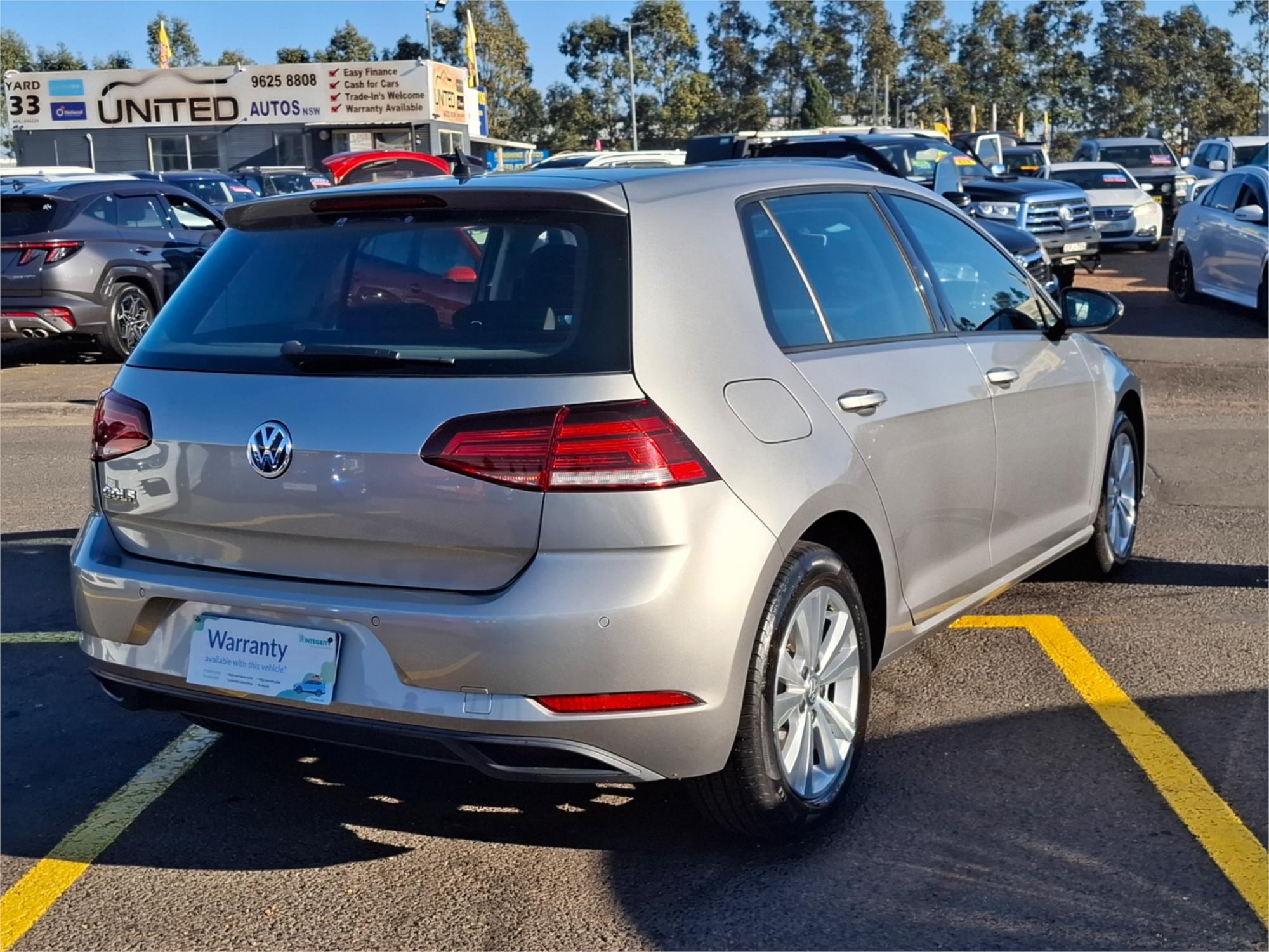 2019 VOLKSWAGEN GOLF AU MY19 110 TSI COMFORTLINE 7 SP AUTO DIRECT SHIFT 5D HATCHBACK