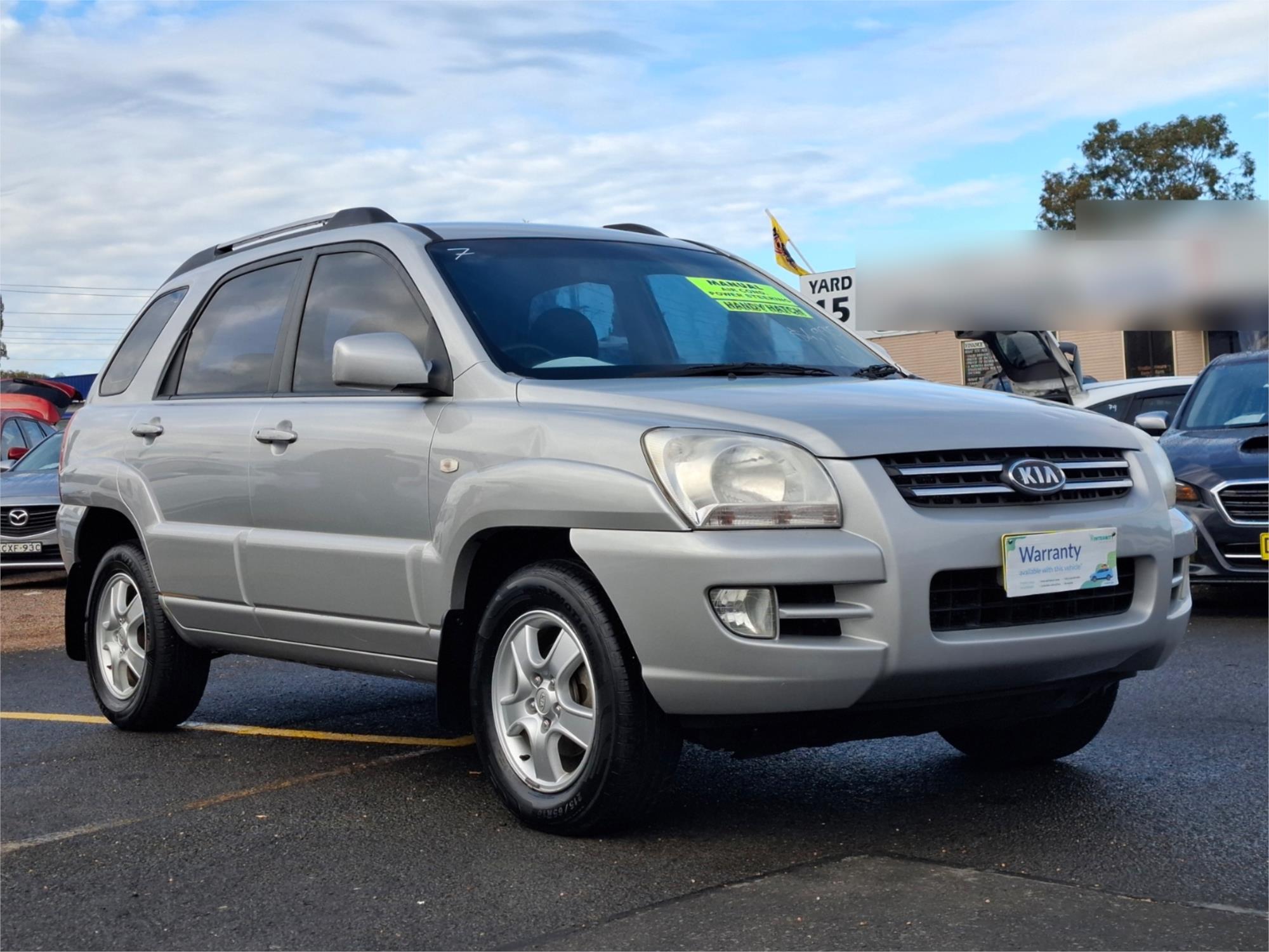 2007 KIA SPORTAGE KM EX (4x4) 6 SP MANUAL 4D WAGON