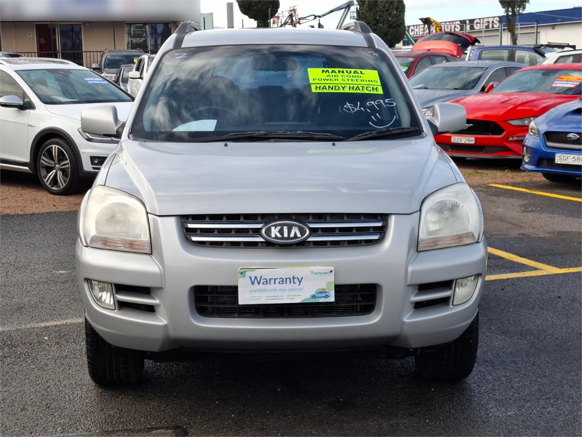 2007 KIA SPORTAGE KM EX (4x4) 6 SP MANUAL 4D WAGON