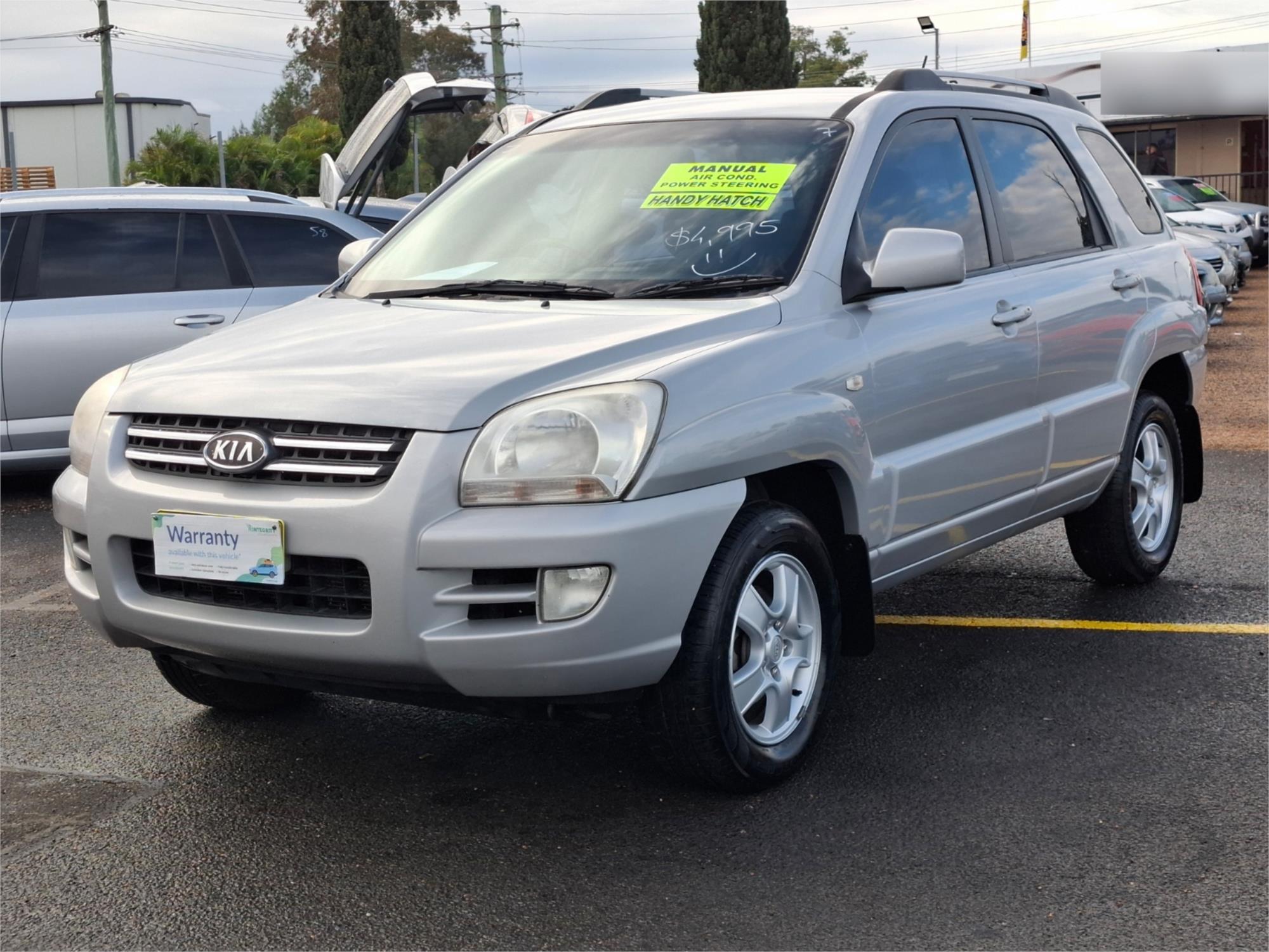 2007 KIA SPORTAGE KM EX (4x4) 6 SP MANUAL 4D WAGON