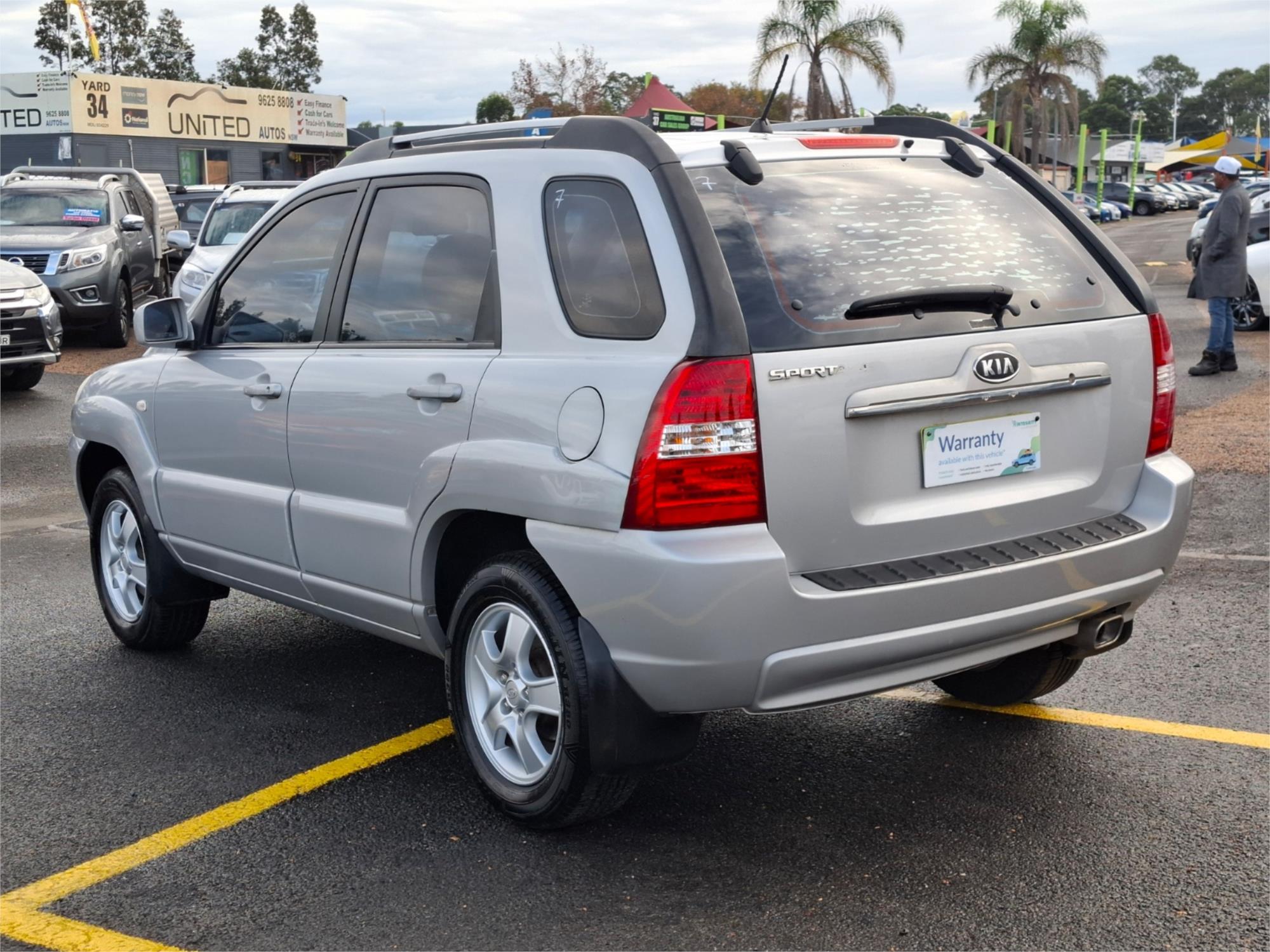 2007 KIA SPORTAGE KM EX (4x4) 6 SP MANUAL 4D WAGON