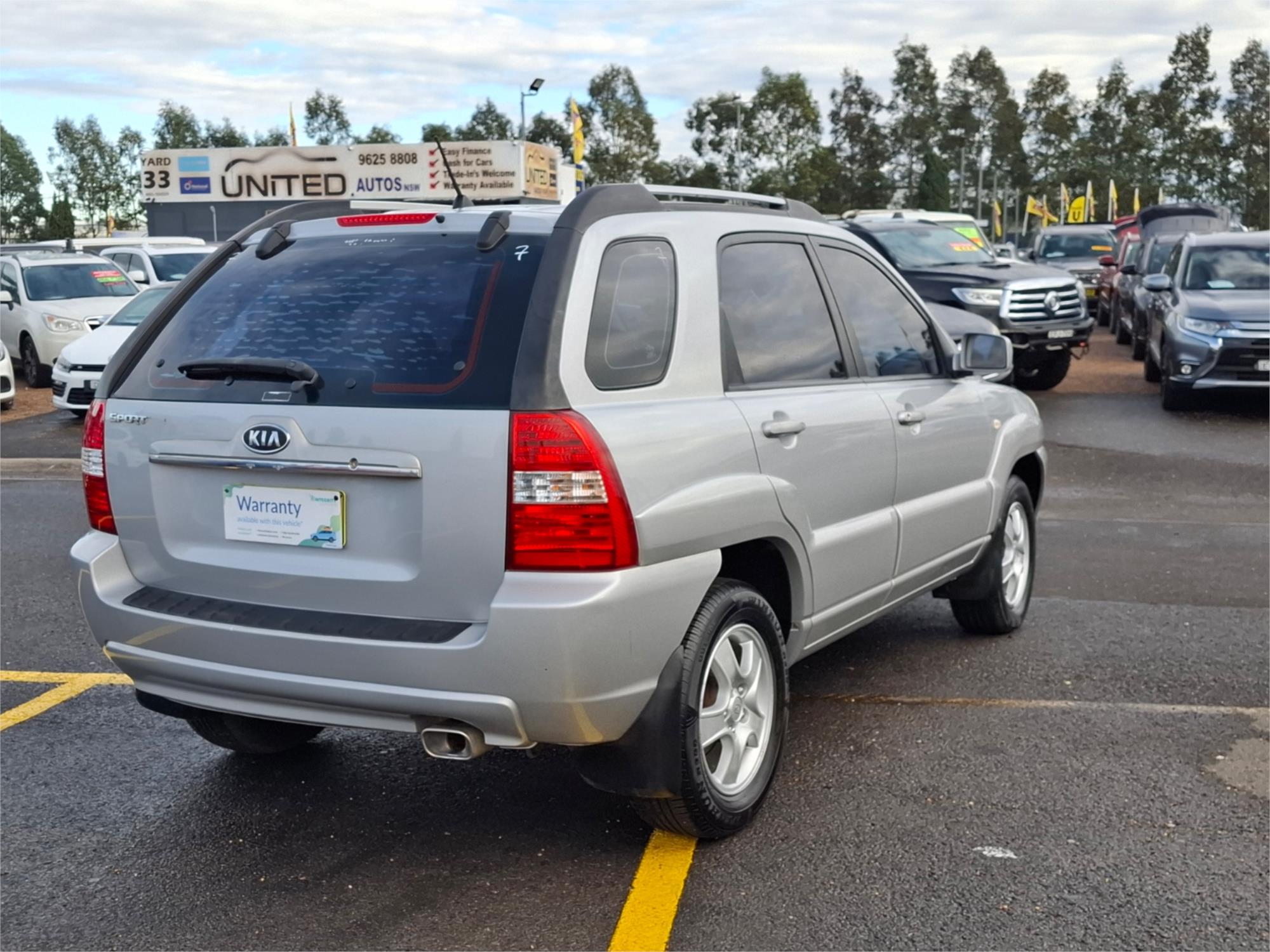 2007 KIA SPORTAGE KM EX (4x4) 6 SP MANUAL 4D WAGON
