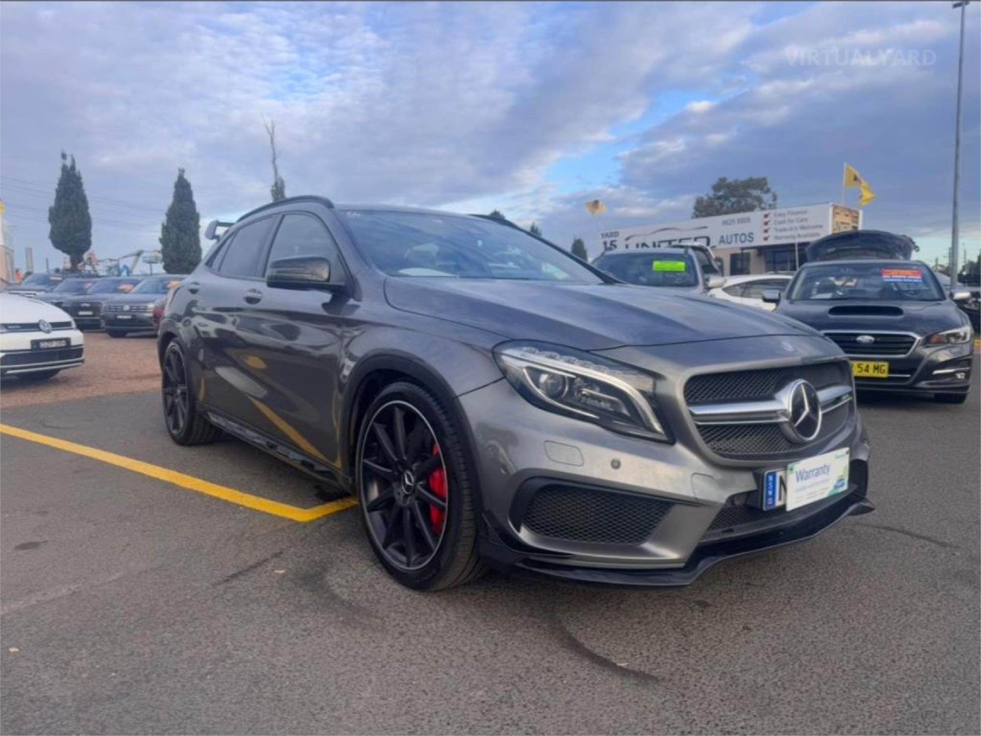 2016 MERCEDES-AMG GLA X156 MY16 45 4MATIC 7 SP AUTO DUAL CLUTCH 4D WAGON