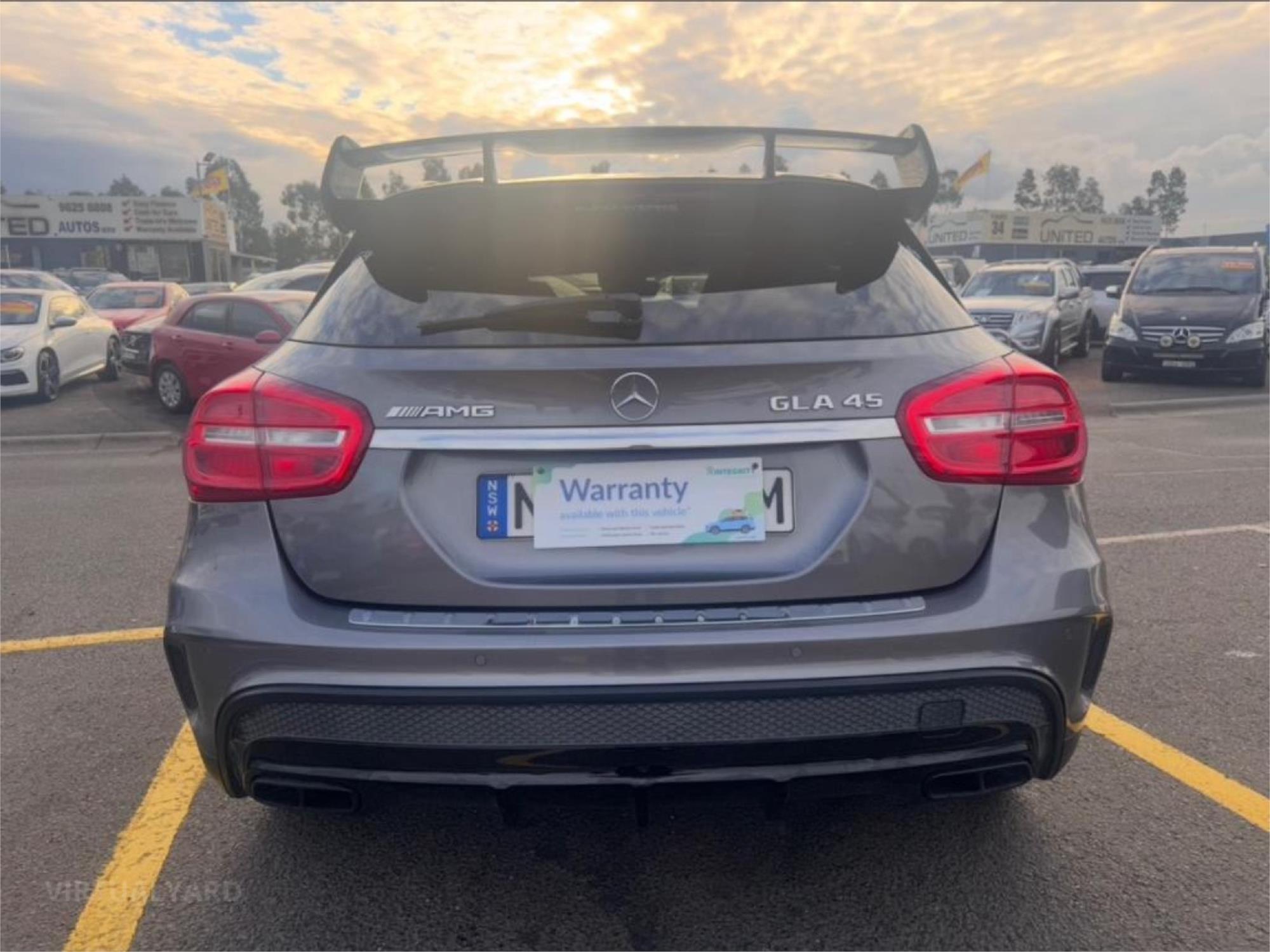 2016 MERCEDES-AMG GLA X156 MY16 45 4MATIC 7 SP AUTO DUAL CLUTCH 4D WAGON