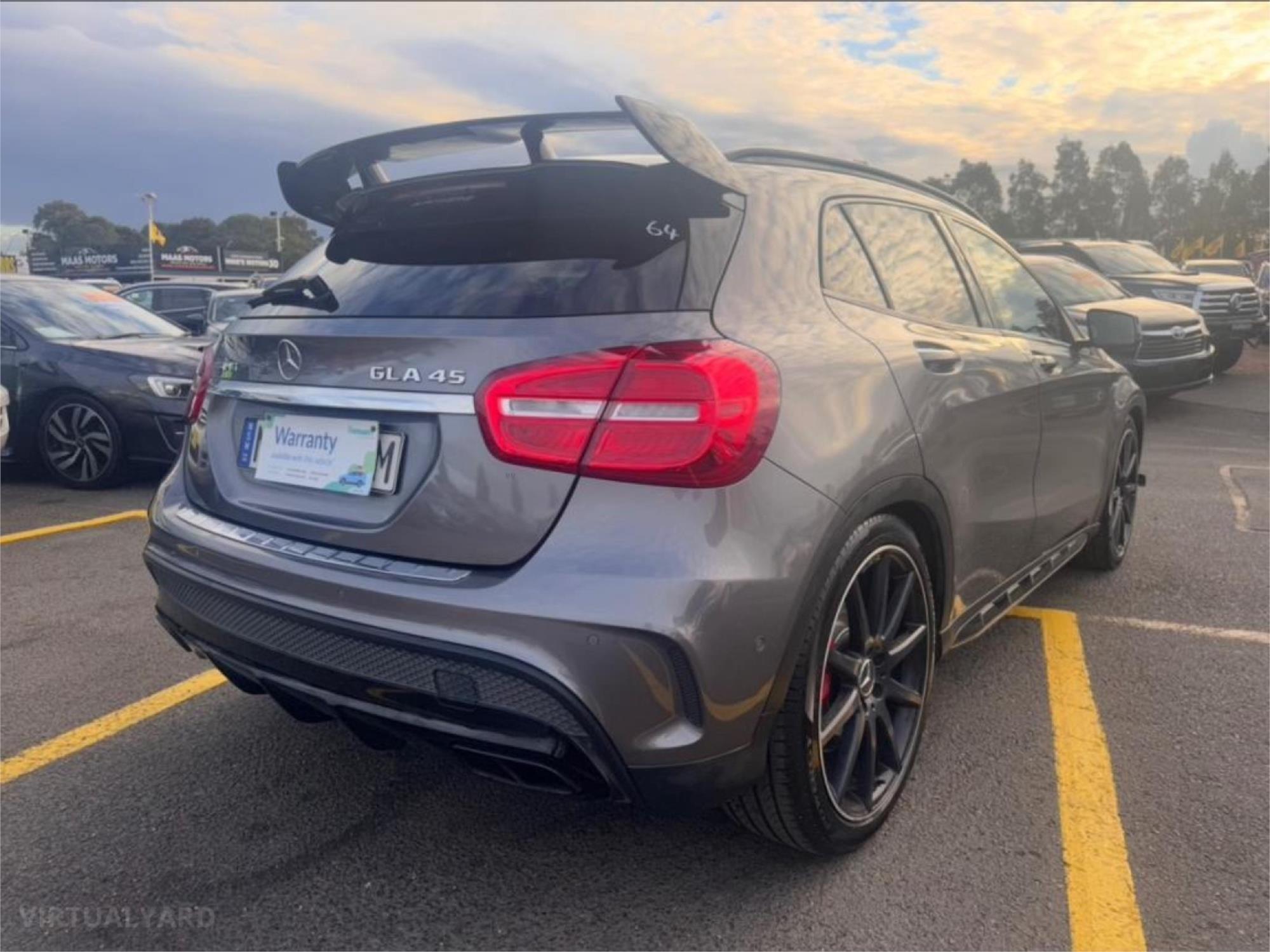 2016 MERCEDES-AMG GLA X156 MY16 45 4MATIC 7 SP AUTO DUAL CLUTCH 4D WAGON