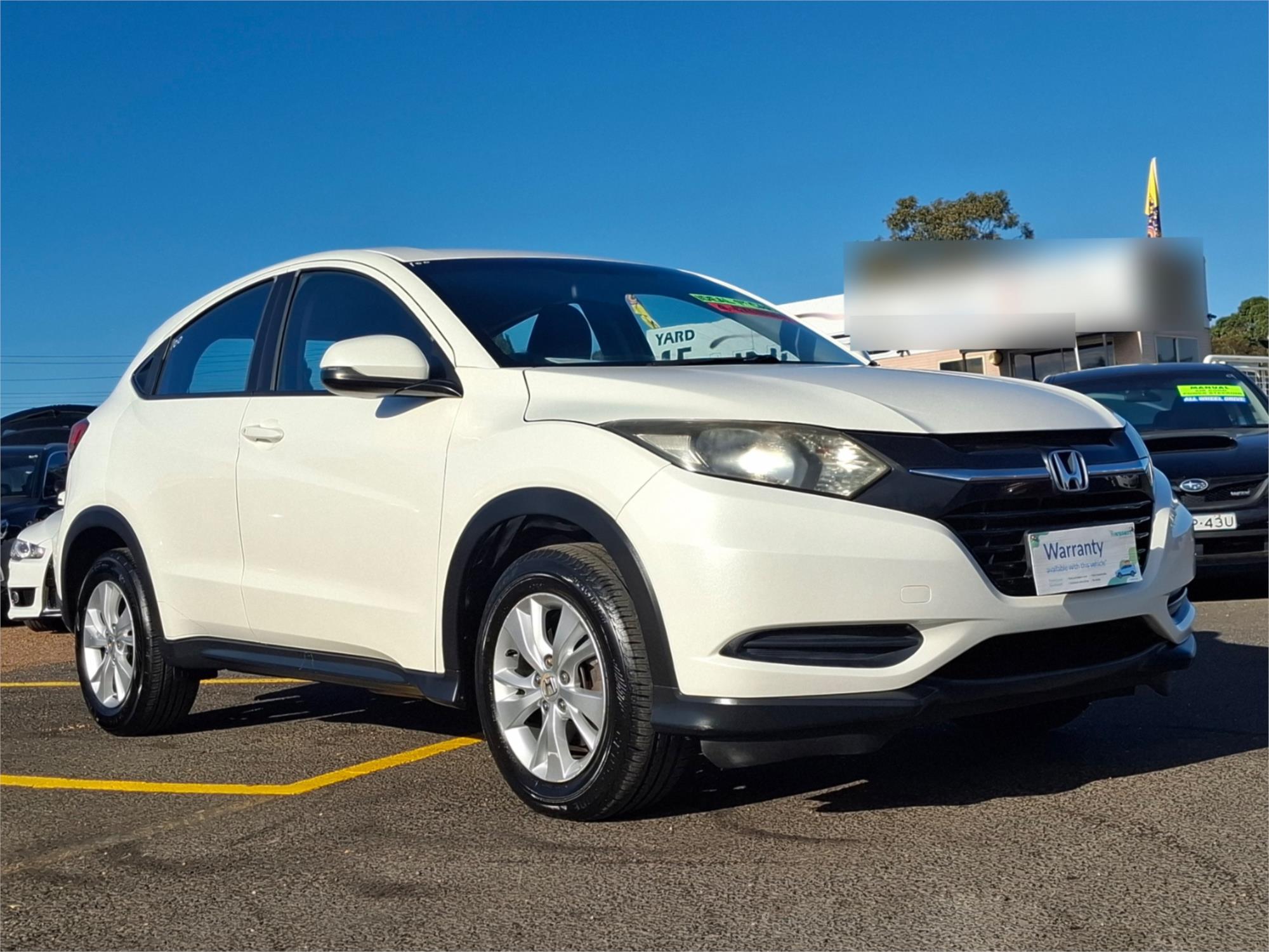 2017 HONDA HR-V MY16 VTi CONTINUOUS VARIABLE 4D WAGON