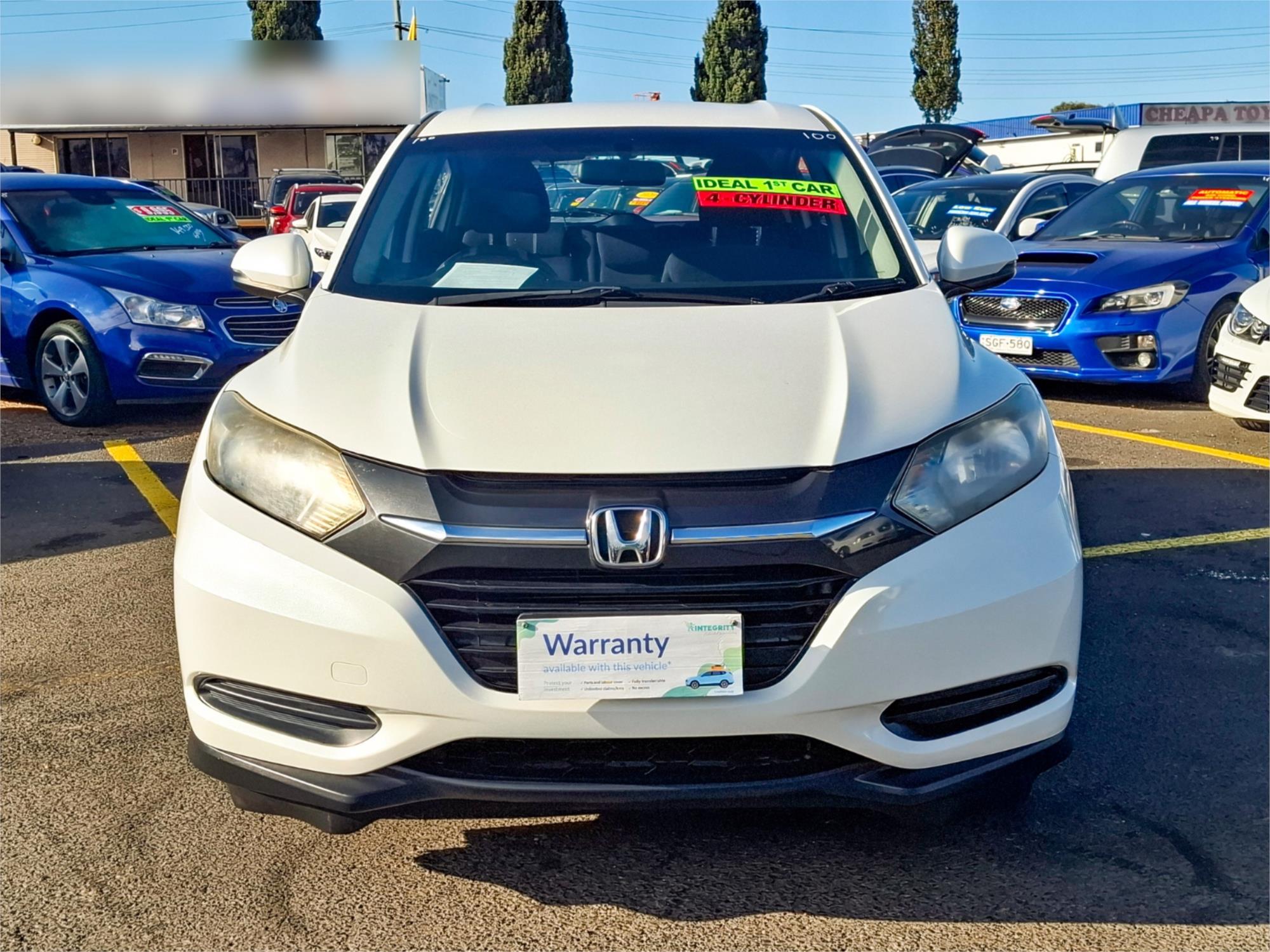 2017 HONDA HR-V MY16 VTi CONTINUOUS VARIABLE 4D WAGON