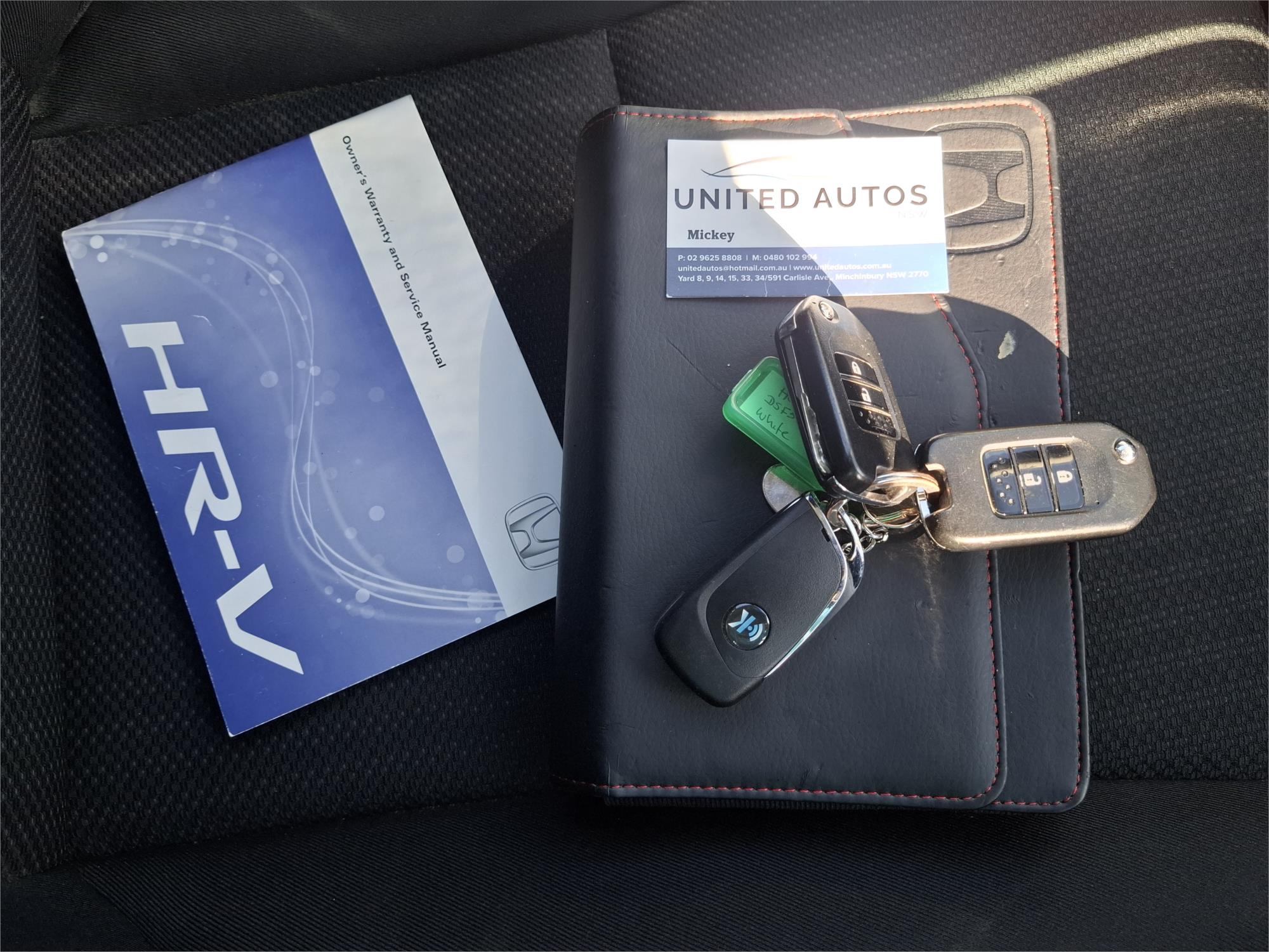 2017 HONDA HR-V MY16 VTi CONTINUOUS VARIABLE 4D WAGON