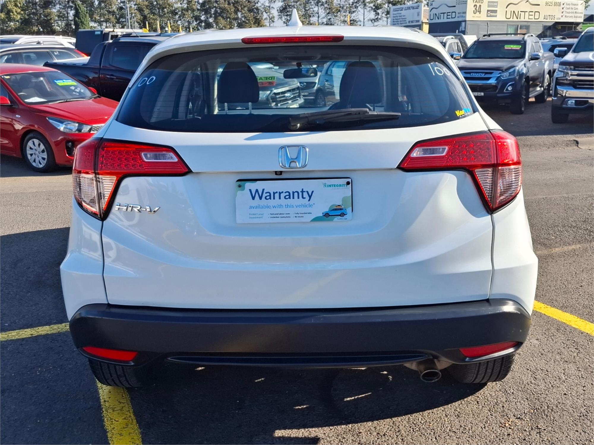 2017 HONDA HR-V MY16 VTi CONTINUOUS VARIABLE 4D WAGON