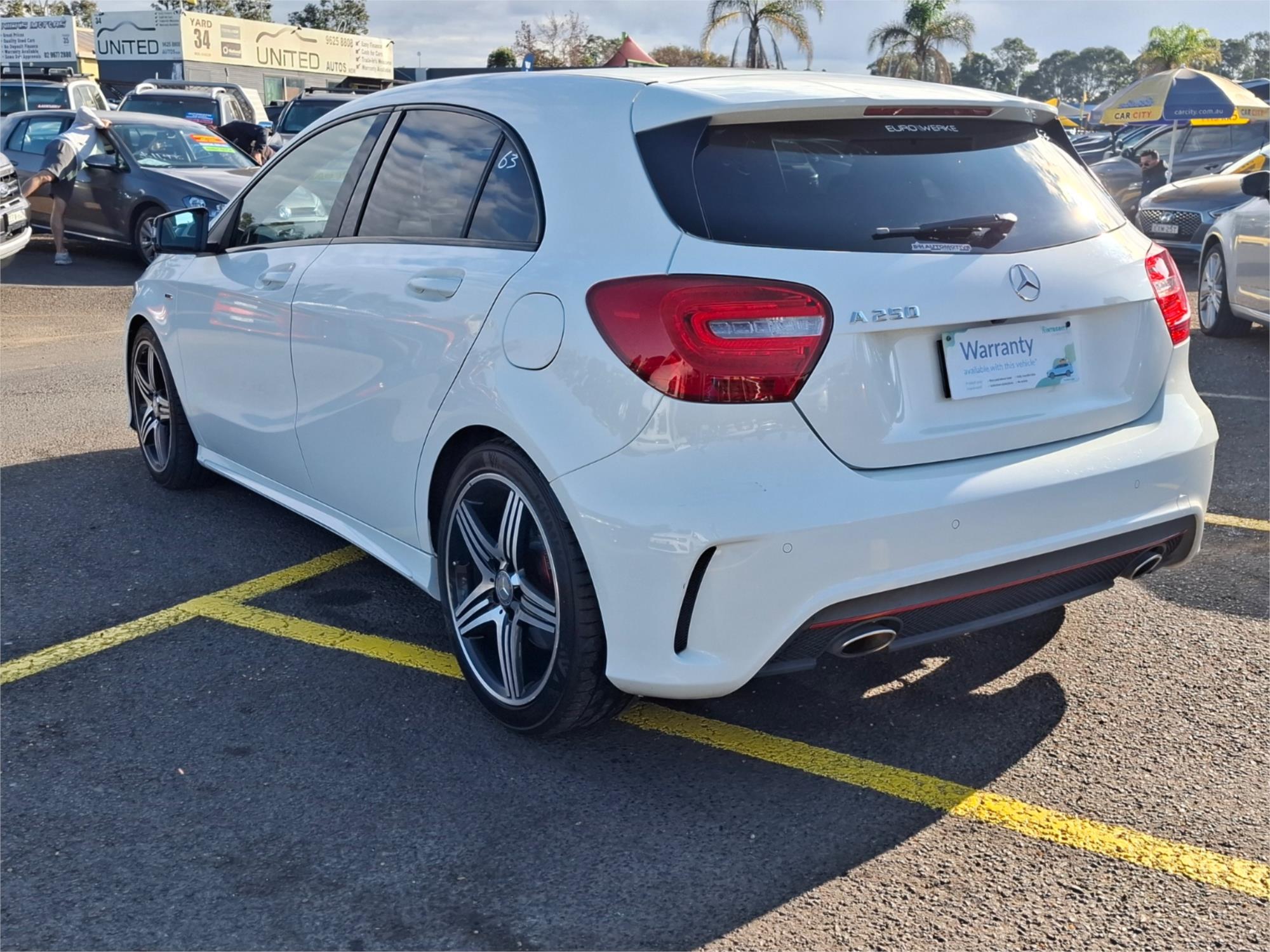 2015 MERCEDES-BENZ A250 176 MY15 SPORT 7 SP AUTOMATIC 5D HATCHBACK