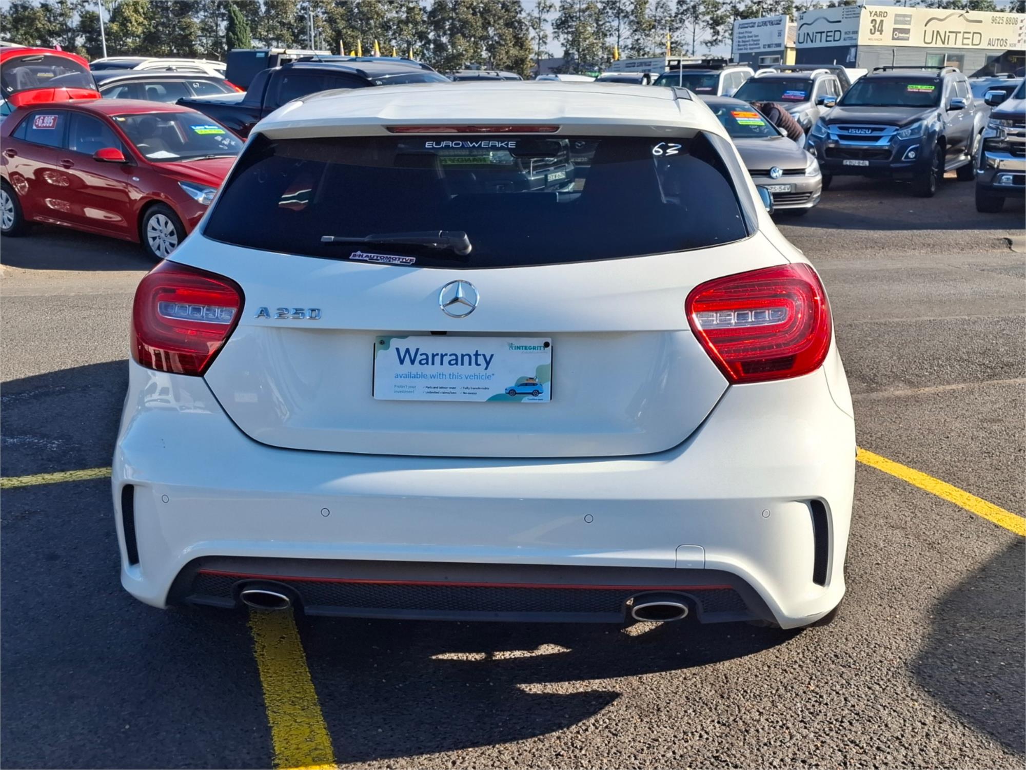2015 MERCEDES-BENZ A250 176 MY15 SPORT 7 SP AUTOMATIC 5D HATCHBACK
