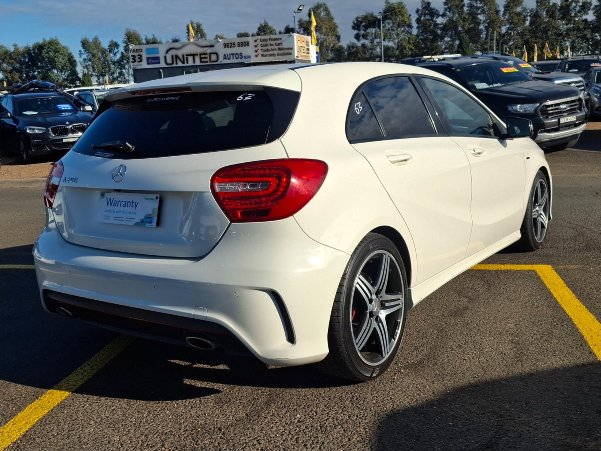 2015 MERCEDES-BENZ A250 176 MY15 SPORT 7 SP AUTOMATIC 5D HATCHBACK