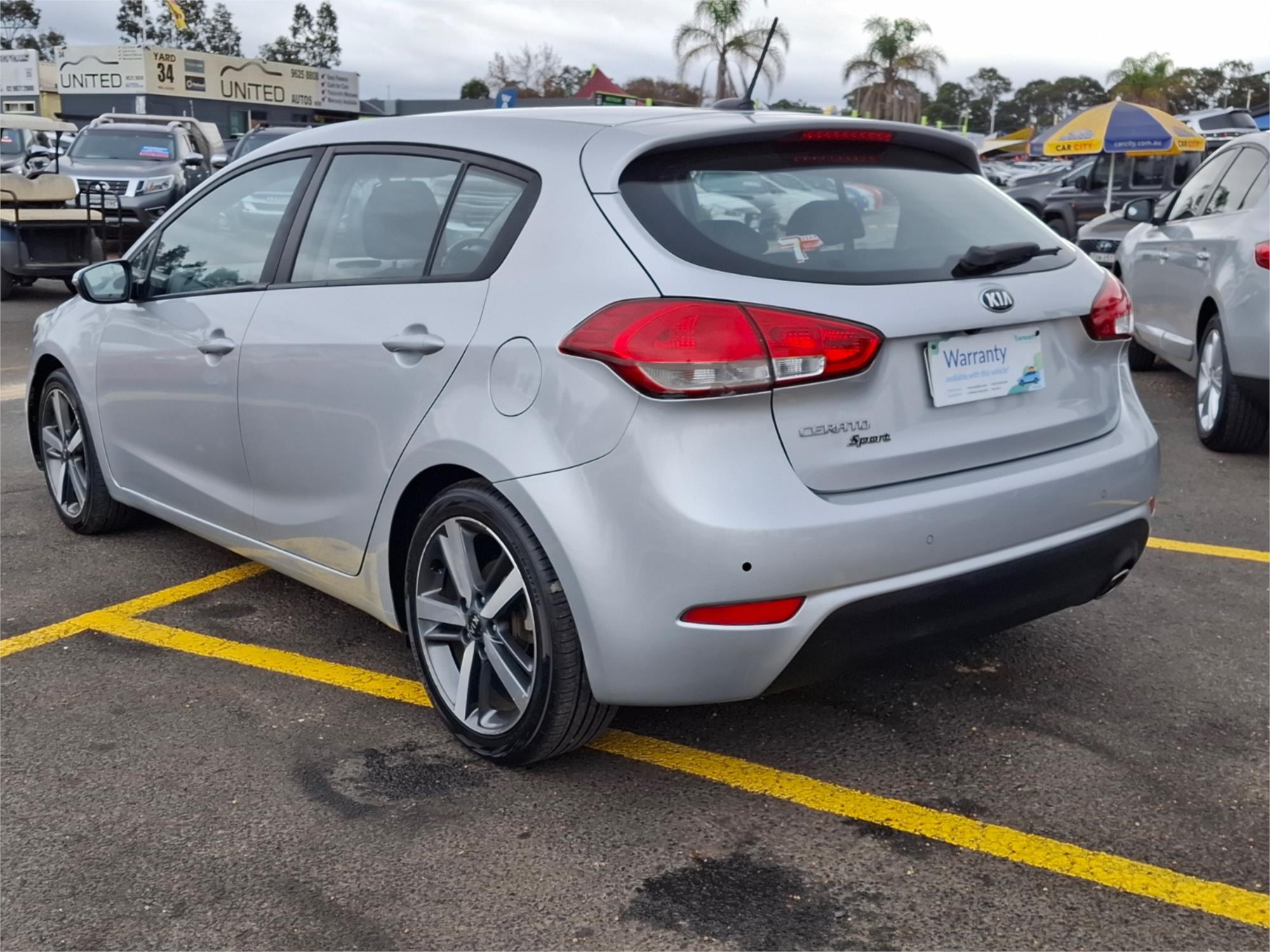 2017 KIA CERATO YD MY17 S 6 SP AUTO SEQ SPORTSHIFT 5D HATCHBACK