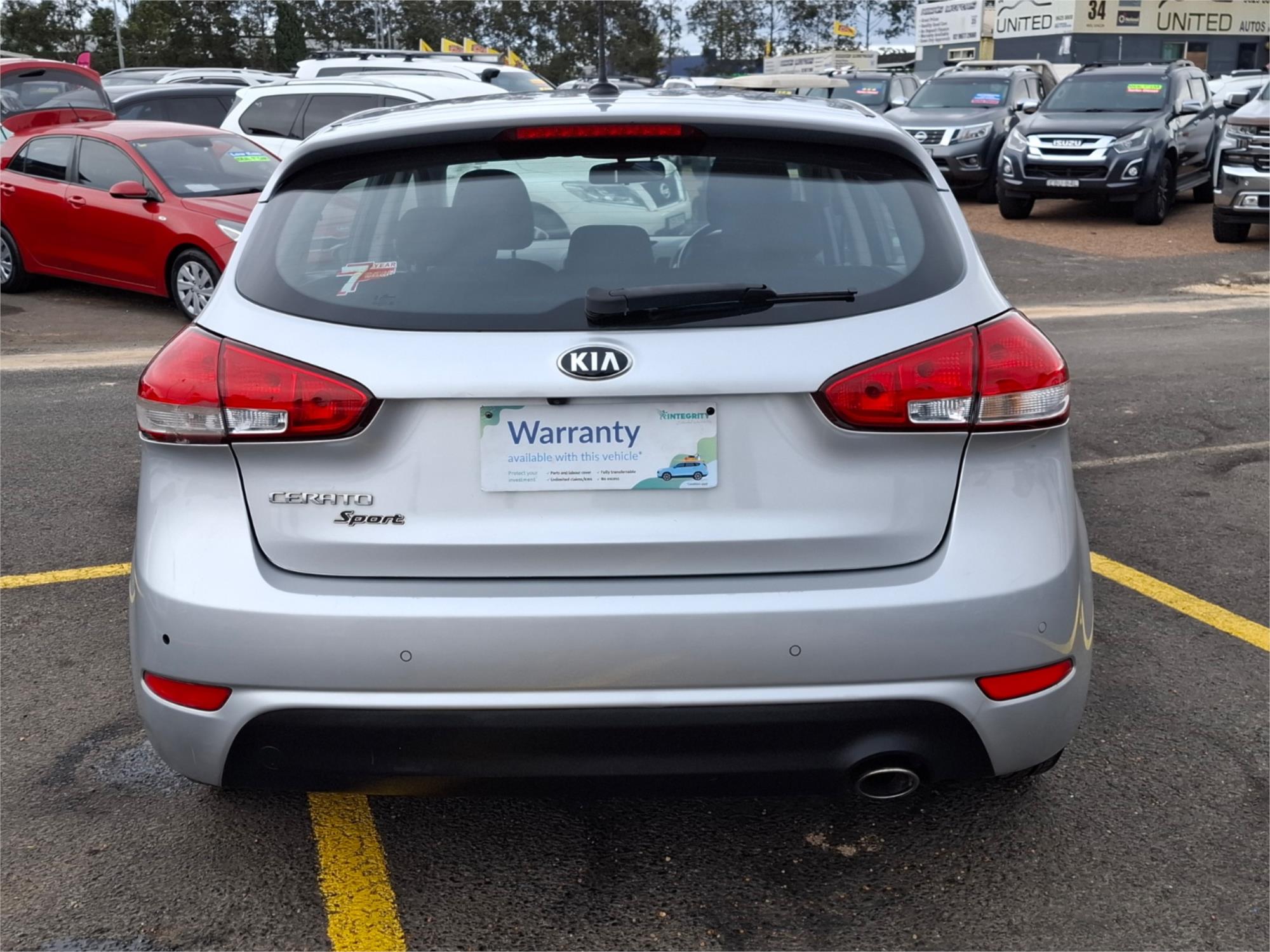 2017 KIA CERATO YD MY17 S 6 SP AUTO SEQ SPORTSHIFT 5D HATCHBACK