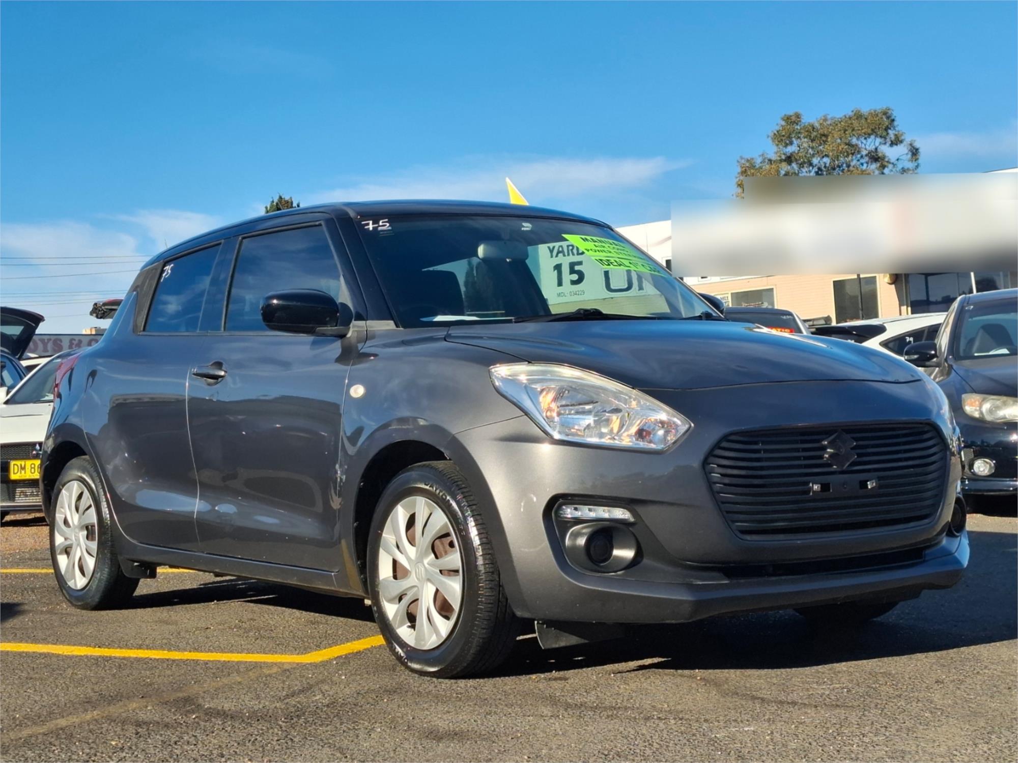 2017 SUZUKI SWIFT AZ GL PLUS (QLD) CONTINUOUS VARIABLE 5D HATCHBACK