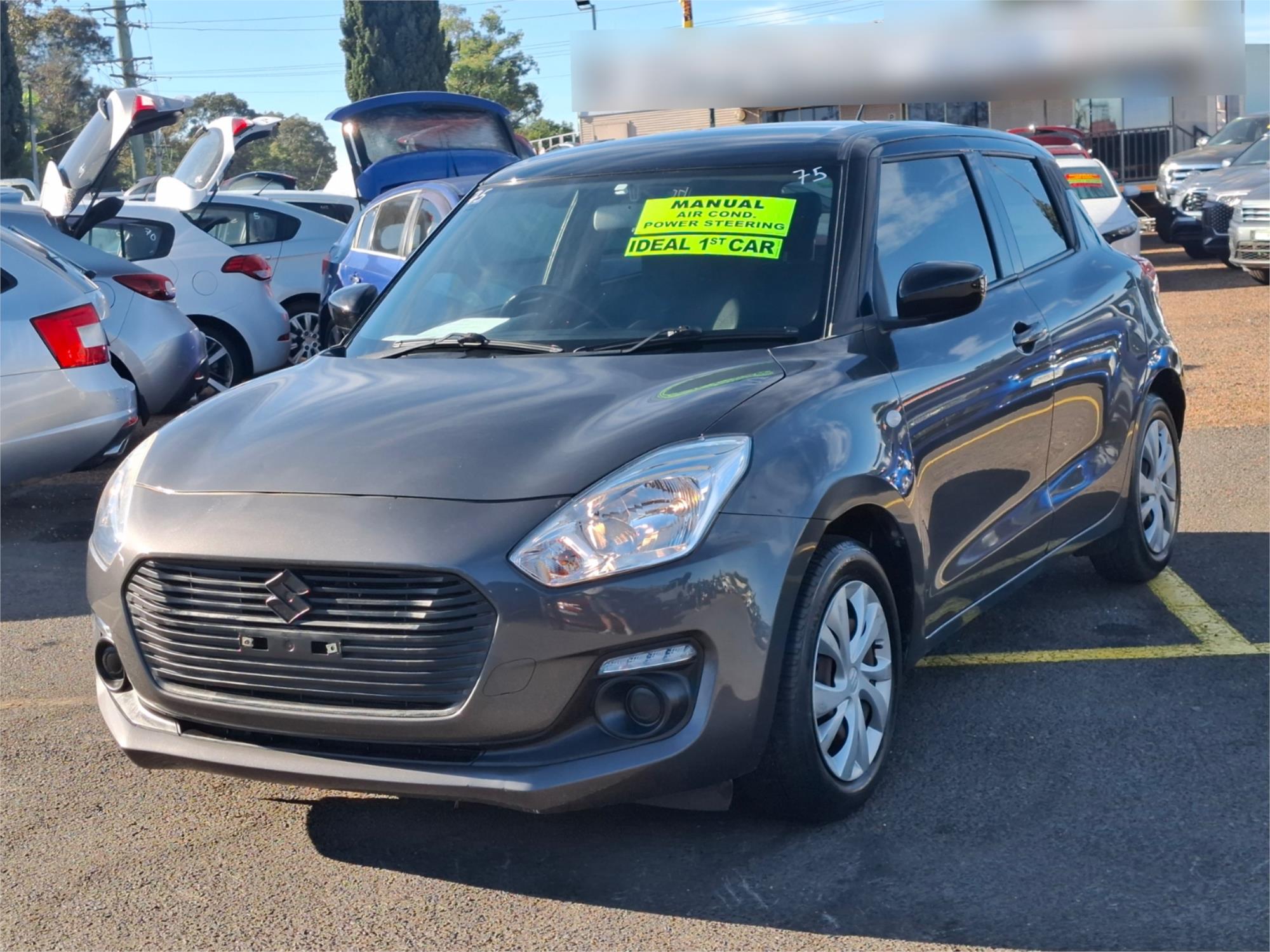 2017 SUZUKI SWIFT AZ GL PLUS (QLD) CONTINUOUS VARIABLE 5D HATCHBACK