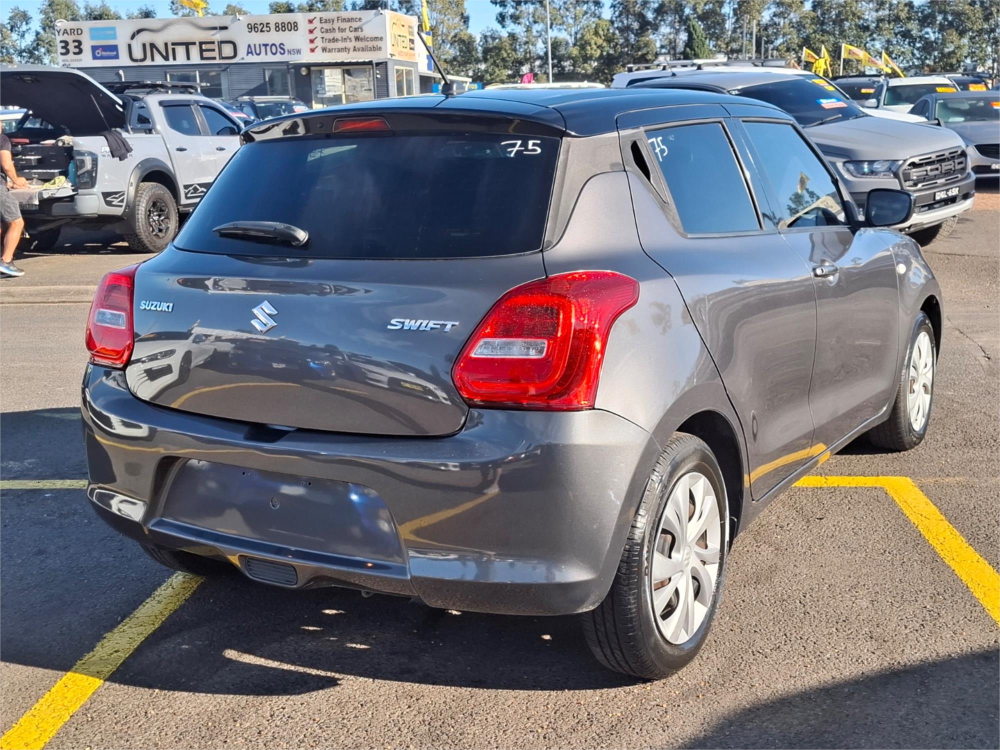 2017 SUZUKI SWIFT AZ GL PLUS (QLD) CONTINUOUS VARIABLE 5D HATCHBACK