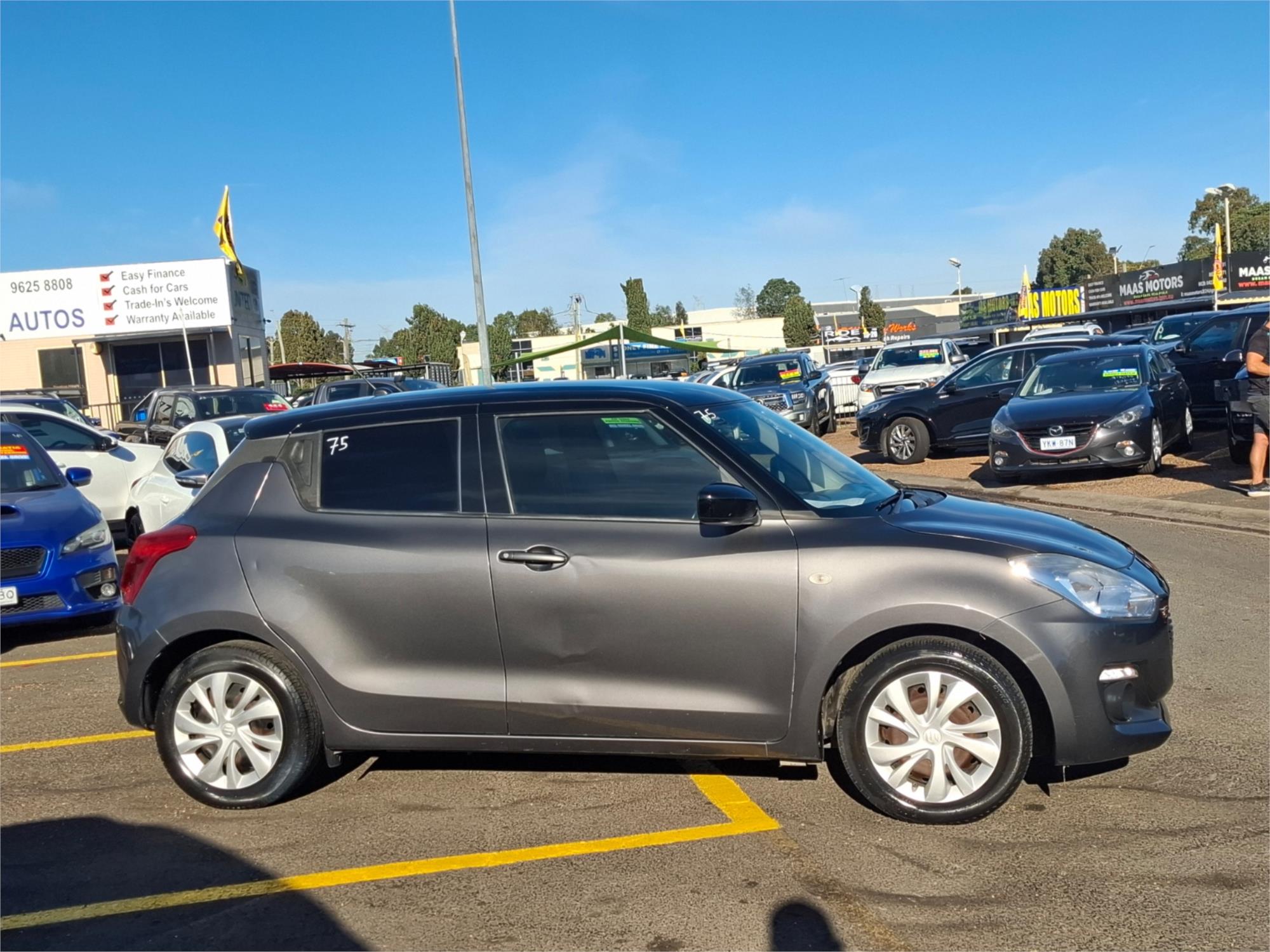 2017 SUZUKI SWIFT AZ GL PLUS (QLD) CONTINUOUS VARIABLE 5D HATCHBACK