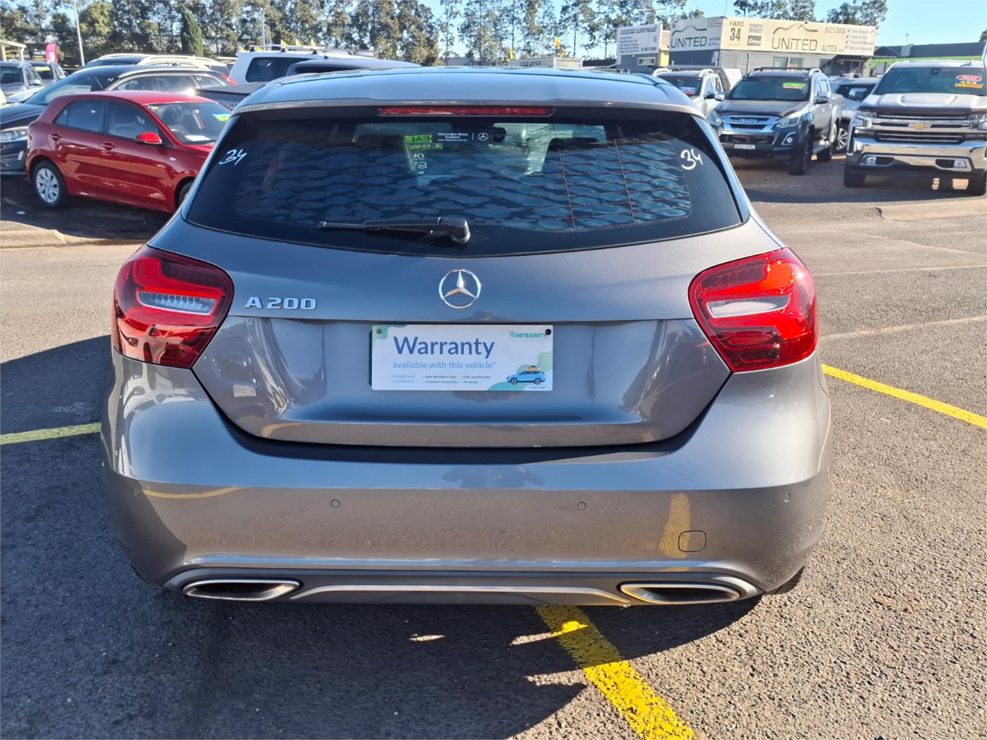 2017 MERCEDES-BENZ A200 176 MY17 7 SP AUTOMATIC 5D HATCHBACK