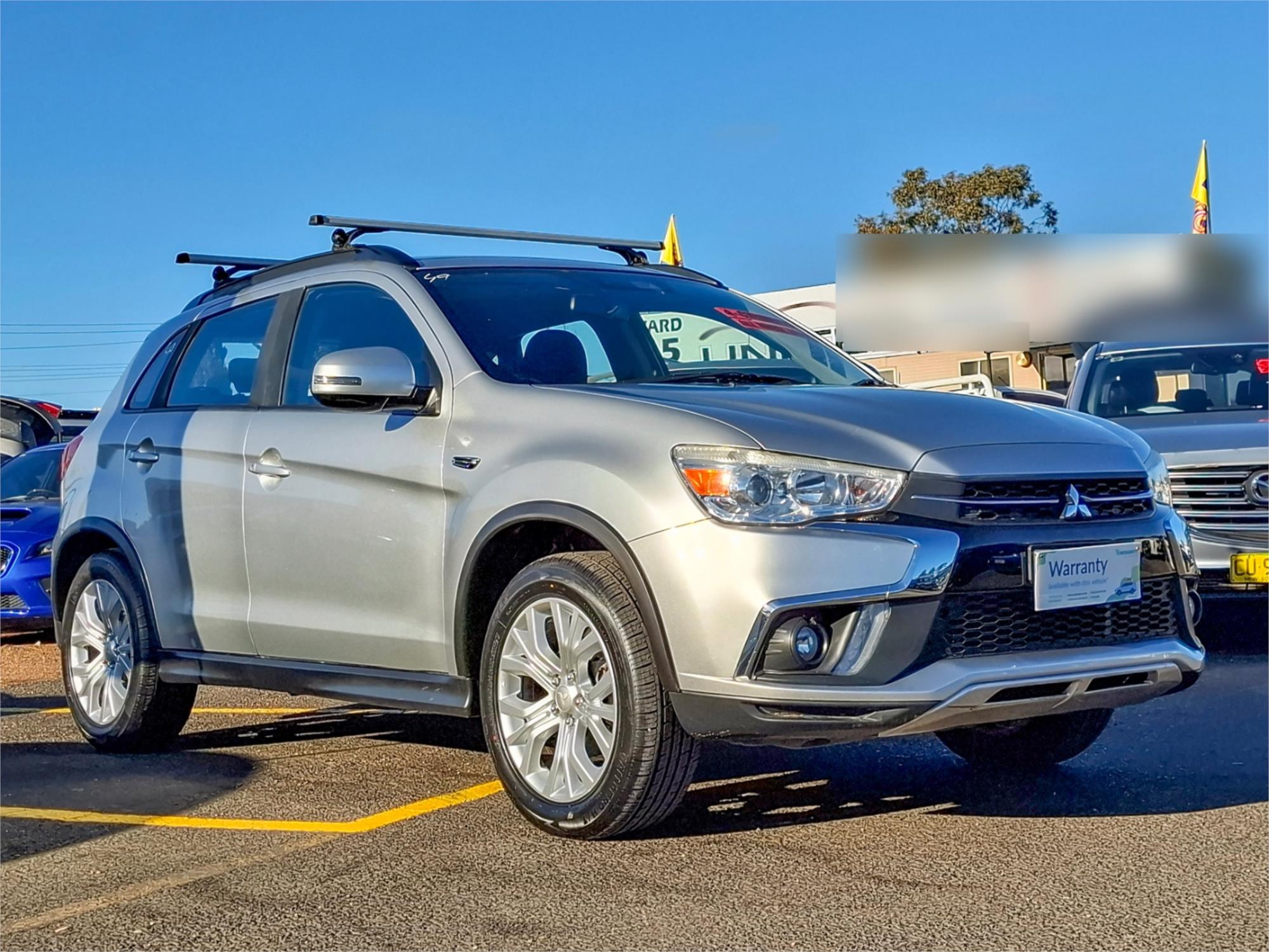2018 MITSUBISHI ASX XC MY19 ES (2WD) CONTINUOUS VARIABLE 4D WAGON