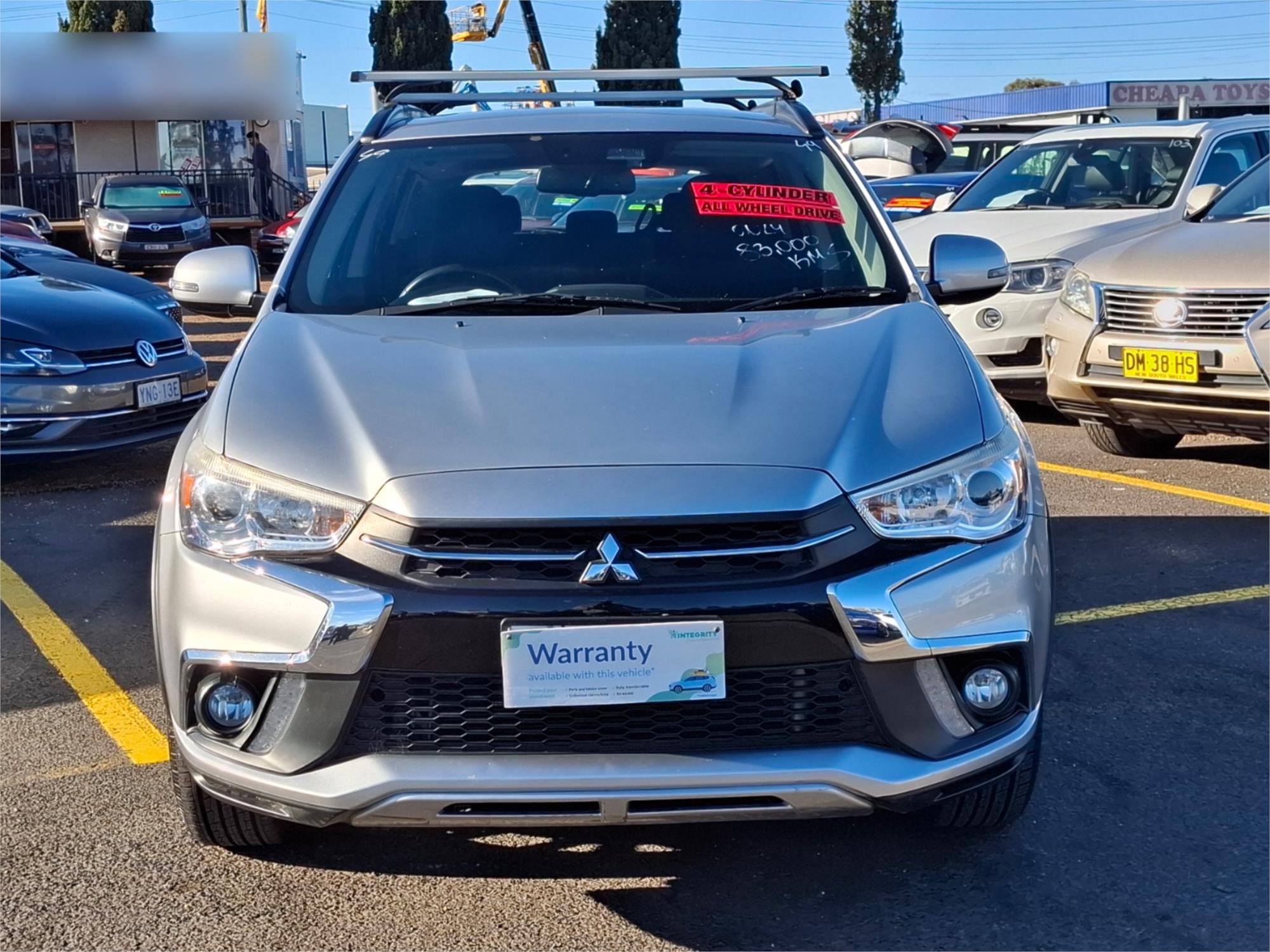 2018 MITSUBISHI ASX XC MY19 ES (2WD) CONTINUOUS VARIABLE 4D WAGON